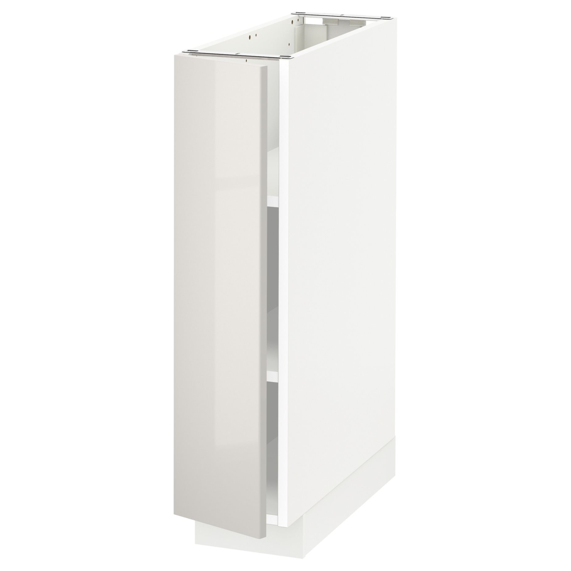 METOD, base cabinet with shelves, 20x60 cm, 994.624.07