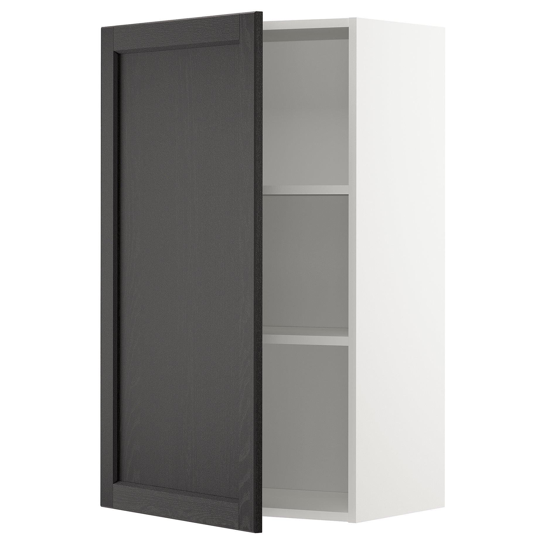 METOD, wall cabinet with shelves, 60x100 cm, 994.666.98