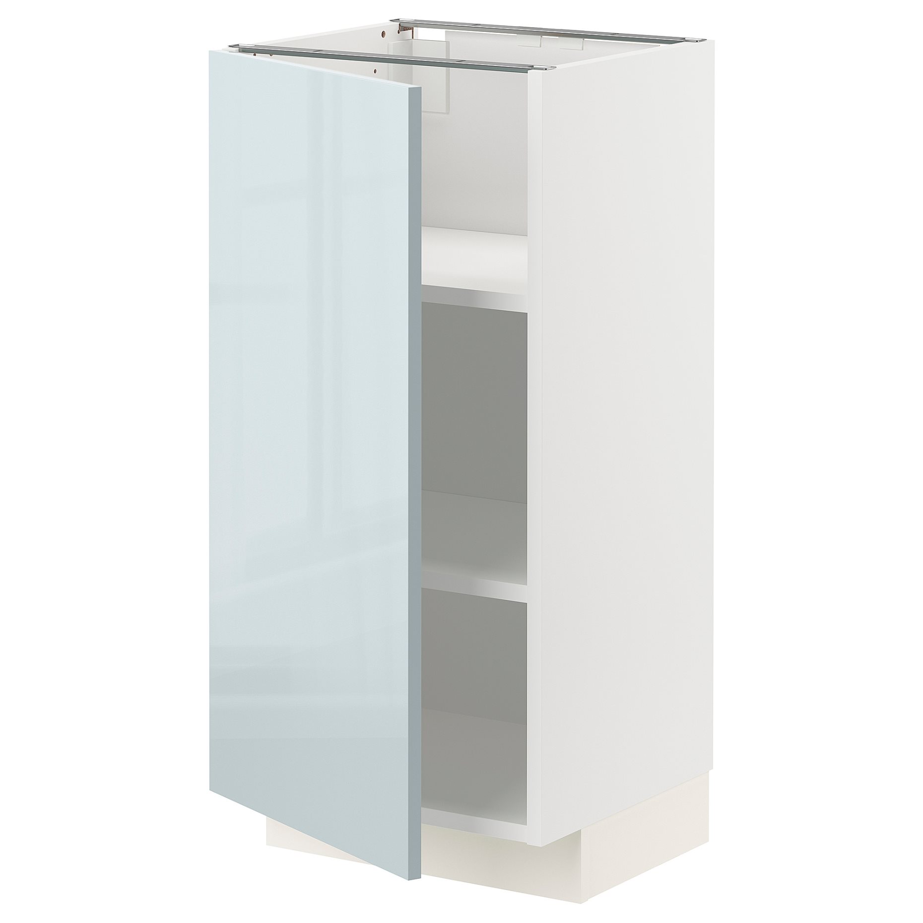 METOD, base cabinet with shelves, 40x37 cm, 994.792.38