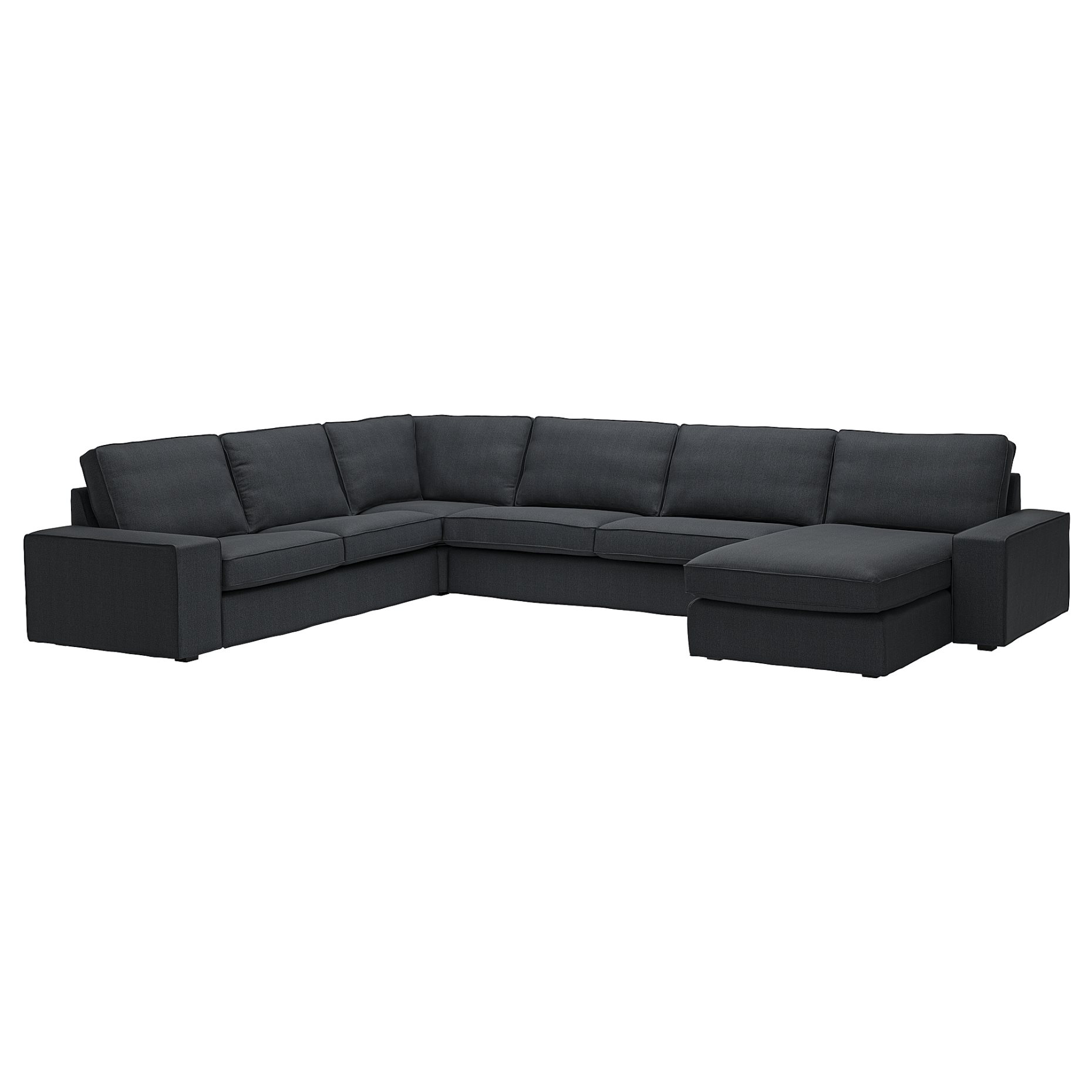 KIVIK, corner sofa, 6-seat with chaise longue, 994.828.77
