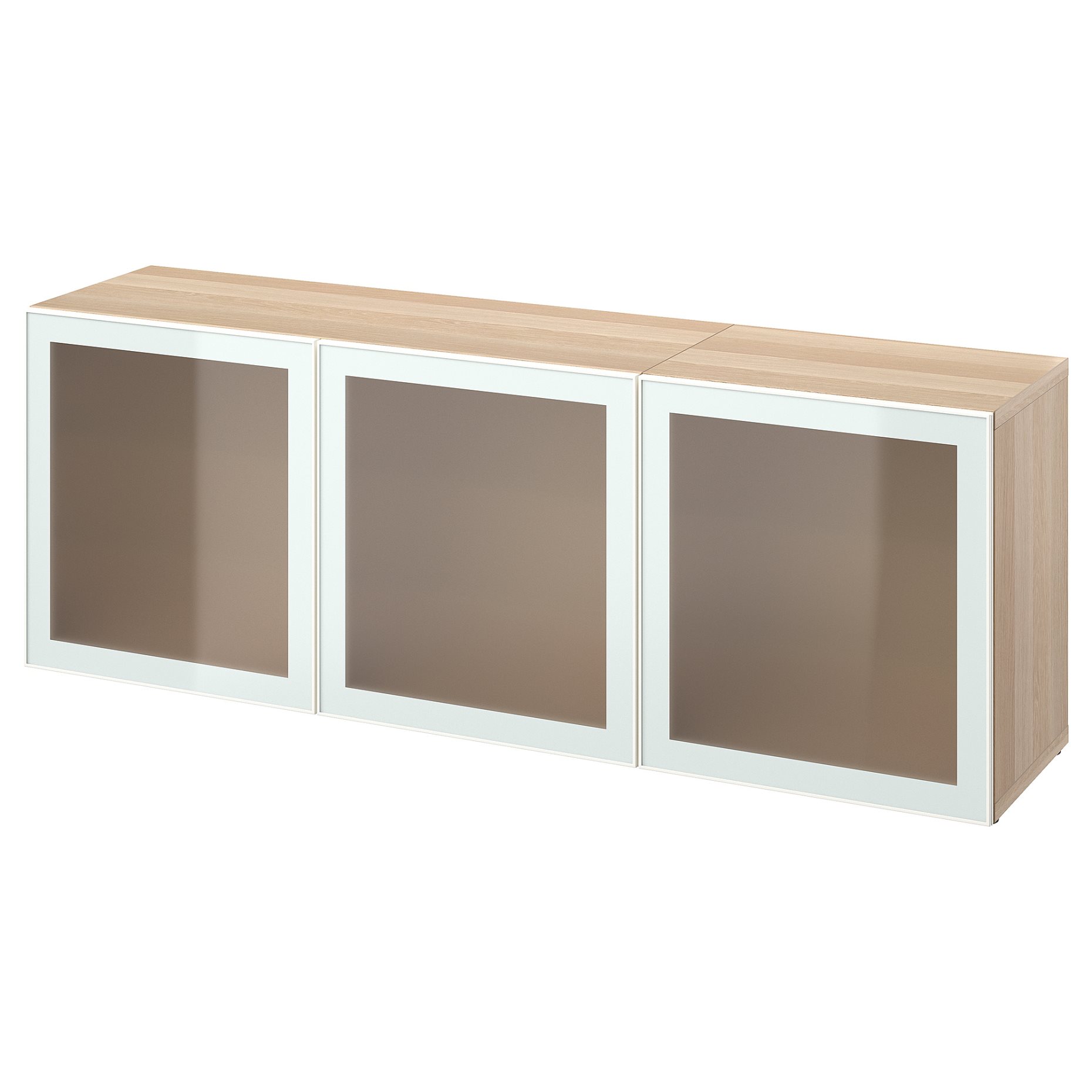 BESTÅ, storage combination with doors, 180x42x65 cm, 994.888.22