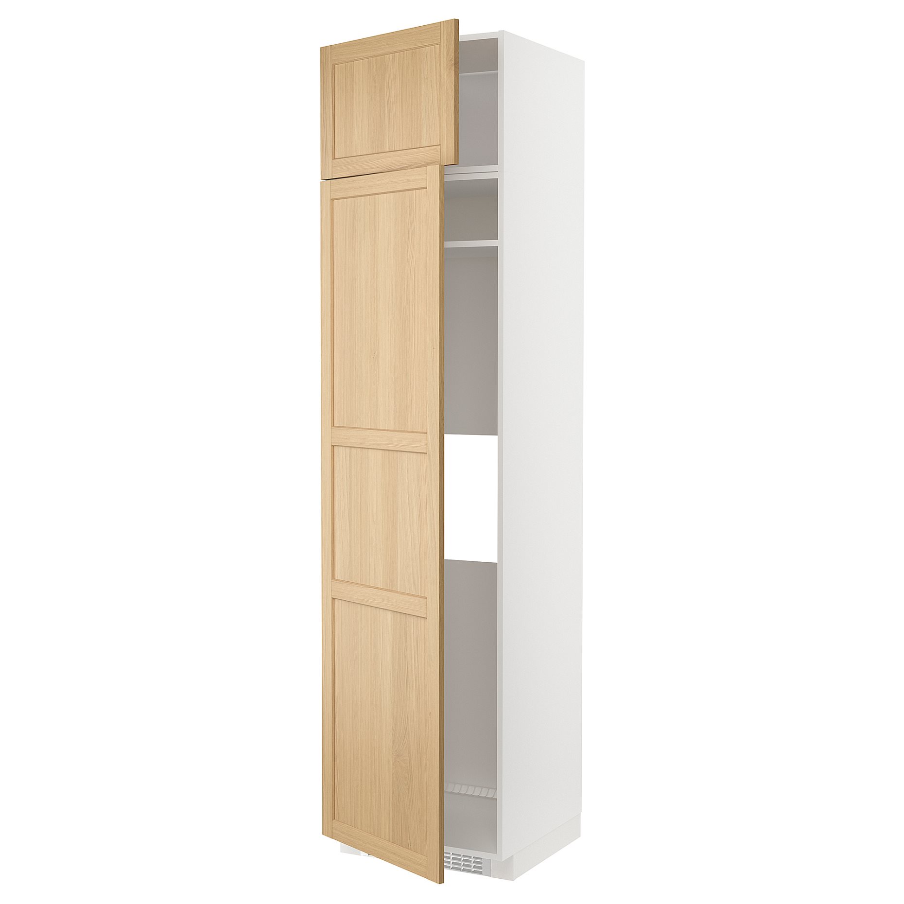 METOD, high cabinet for fridge or freezer with 2 drawers, 60x60x240 cm, 995.094.38