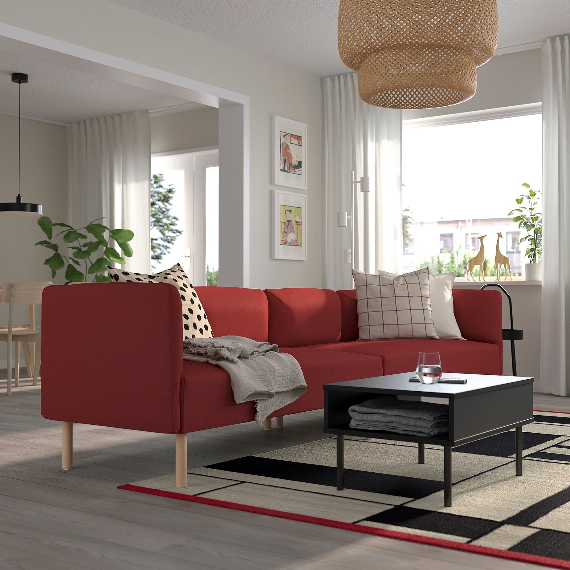 LILLEHEM, 4-seat modular sofa, 995.360.31