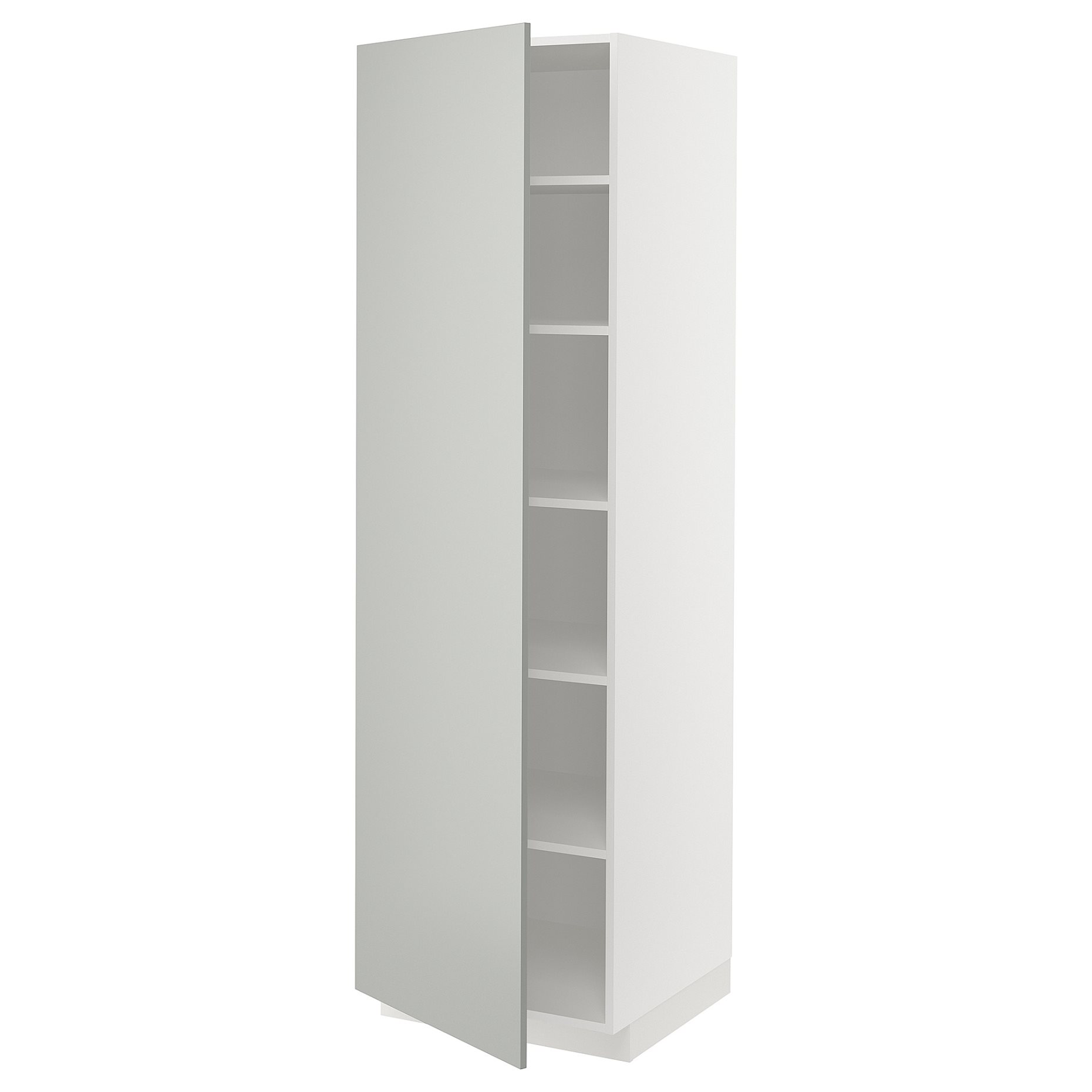 METOD, high cabinet with shelves, 60x60x200 cm, 995.380.30