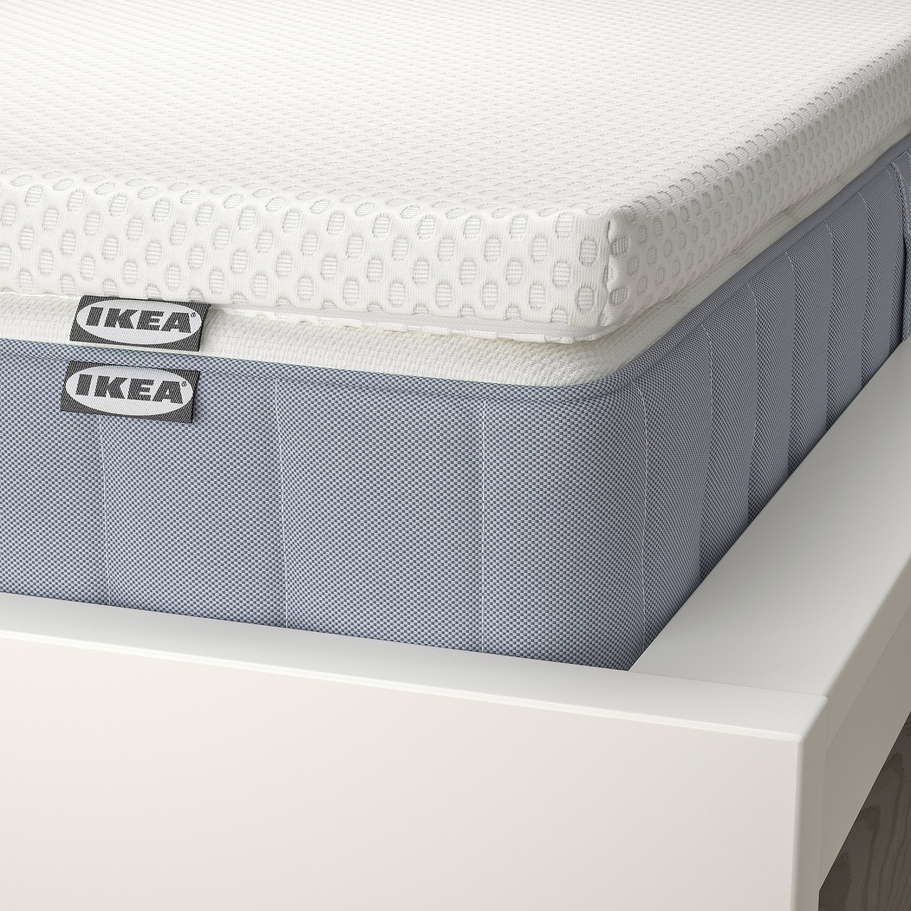 VALEVÅG, mattress extra firm and mattress pad, 160x200 cm, 995.724.58