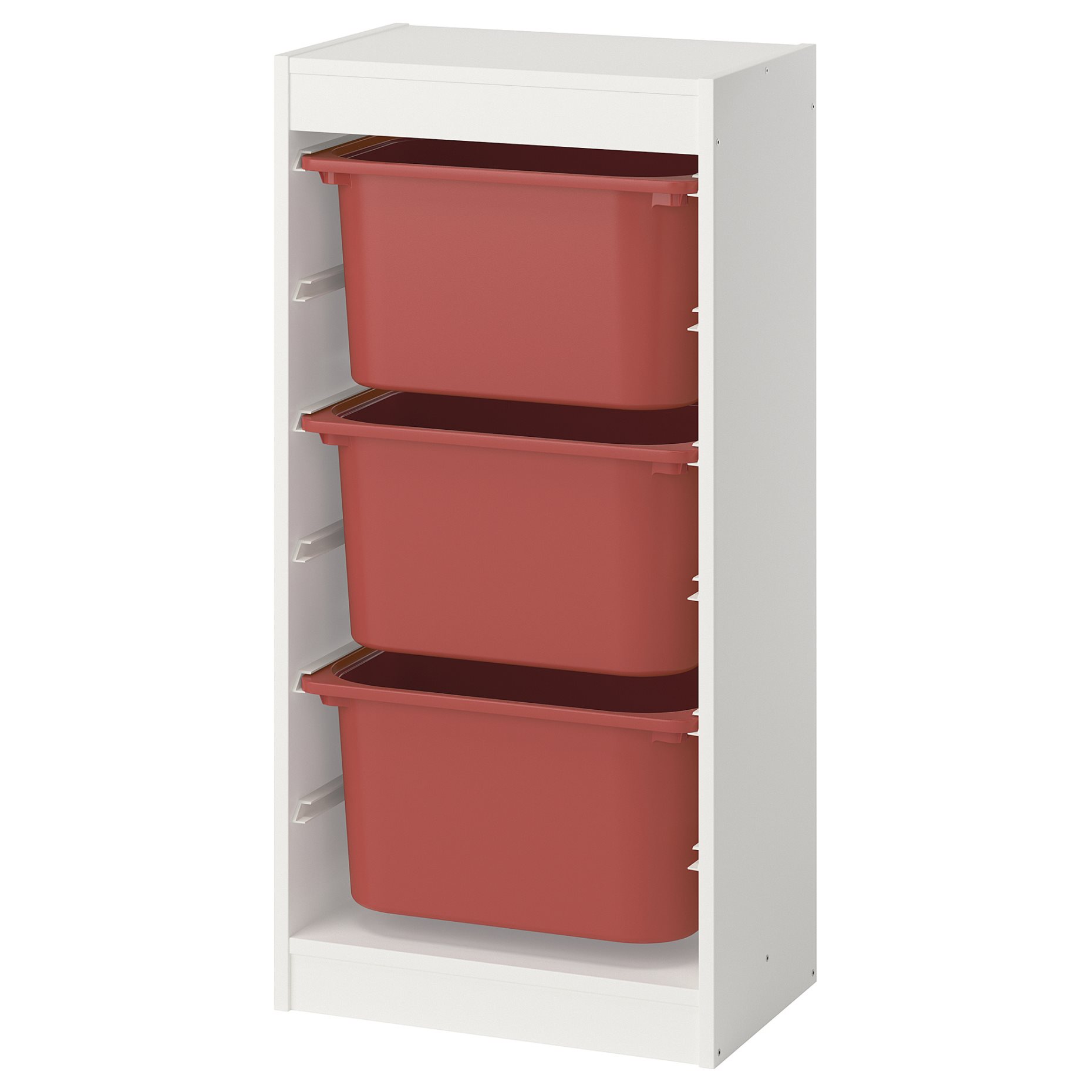 TROFAST, storage combination with boxes, 46x30x94 cm, 995.752.06