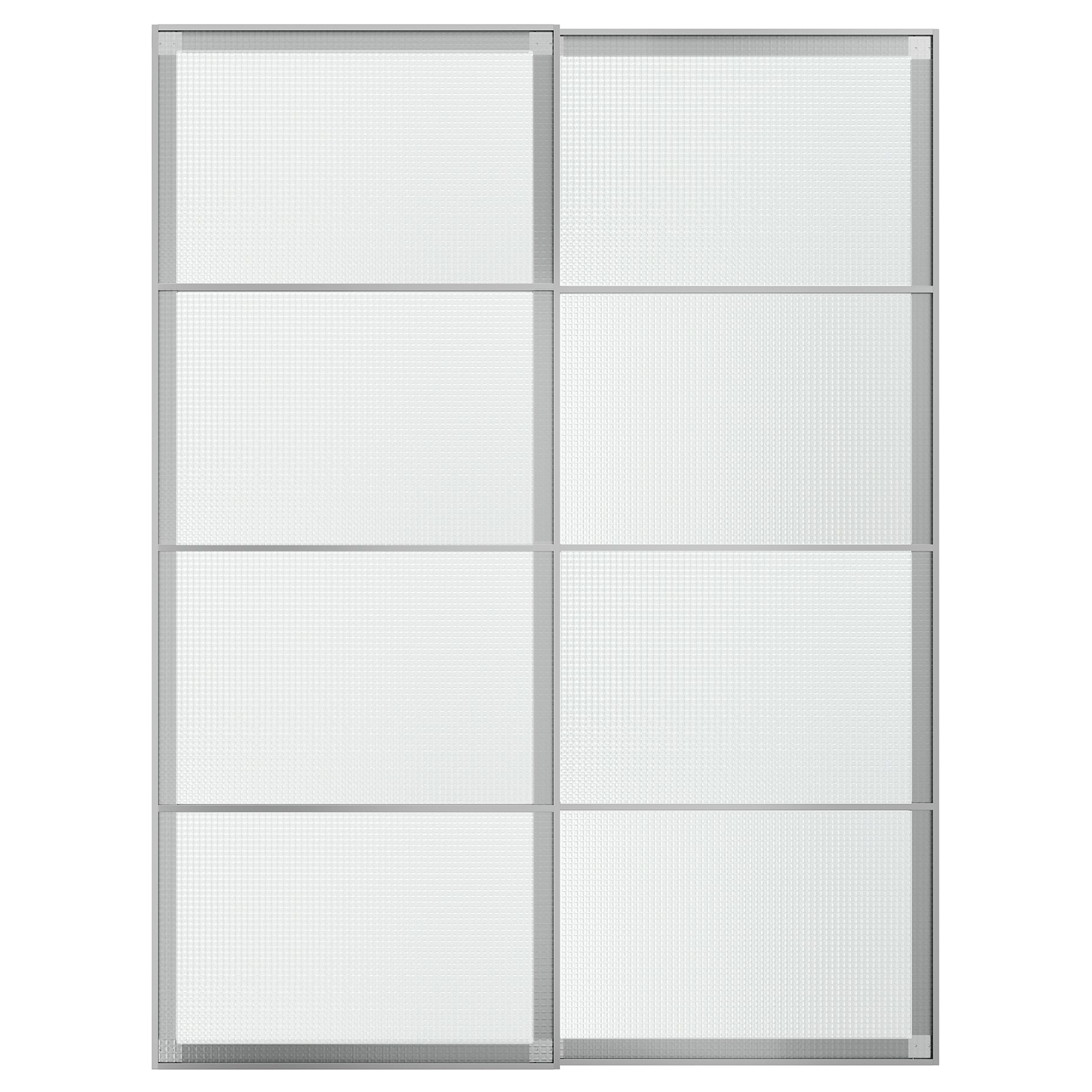 LUNDBRÄSMA, pair of sliding doors, 150x201 cm, 996.190.45