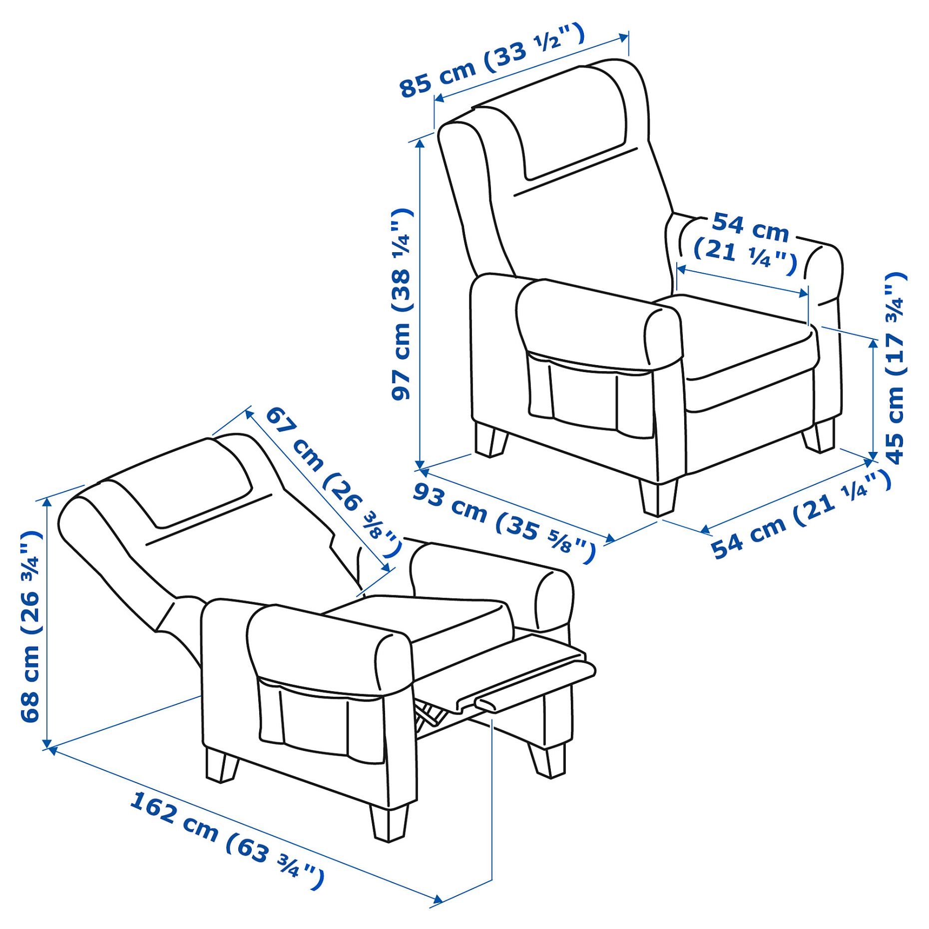 MUREN, recliner, 004.385.53