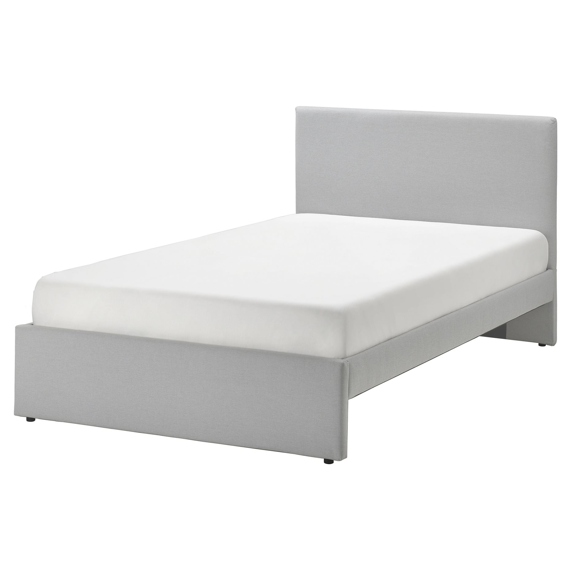 GLADSTAD, upholstered bed frame, 120x200 cm, 004.904.47