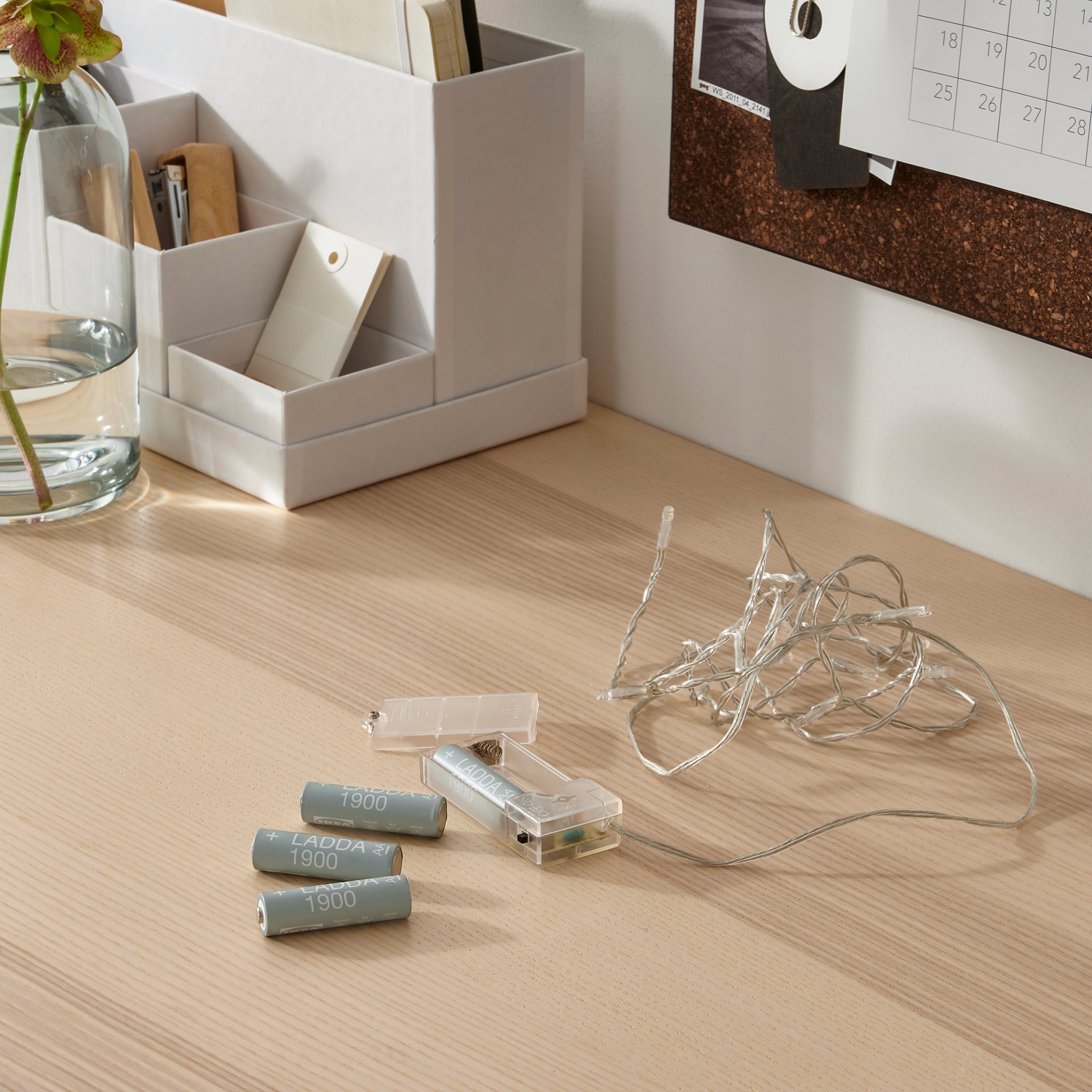 LADDA, rechargeable battery HR6 AA 1.2V, 4 pack, 005.098.14