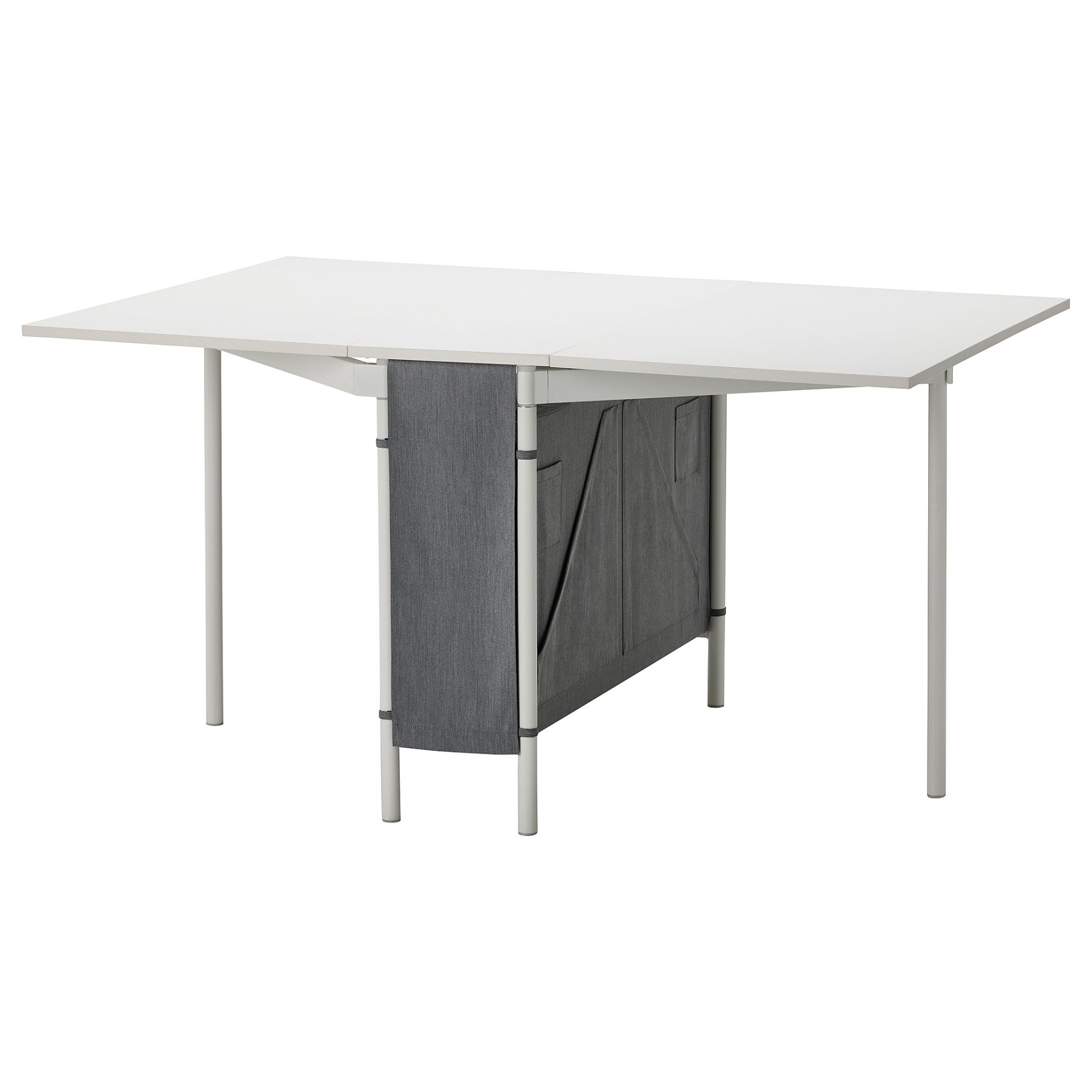 KALLHÄLL, gateleg table with storage, 005.112.23