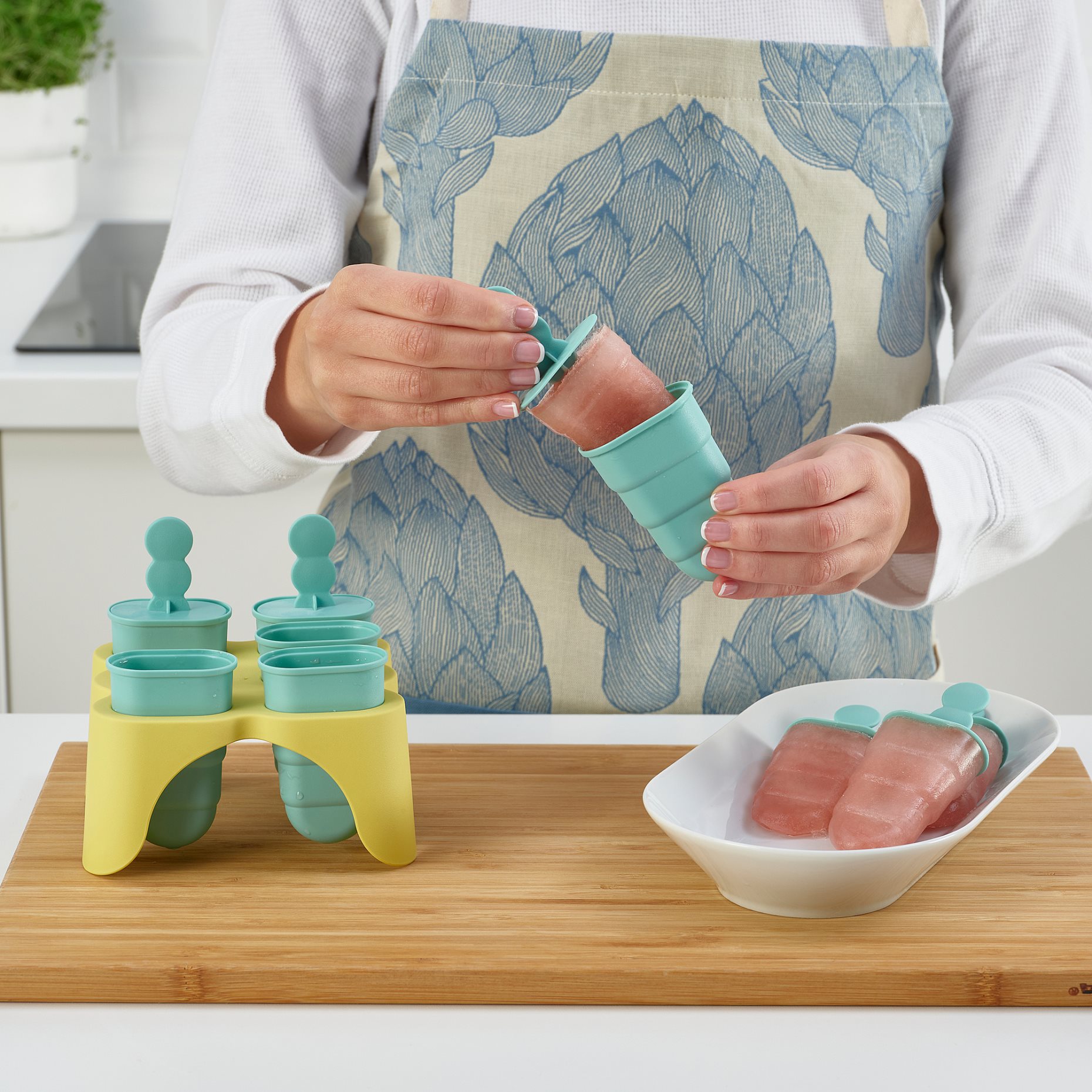 UPPFYLLD, ice lolly maker, 6 pack, 005.332.39