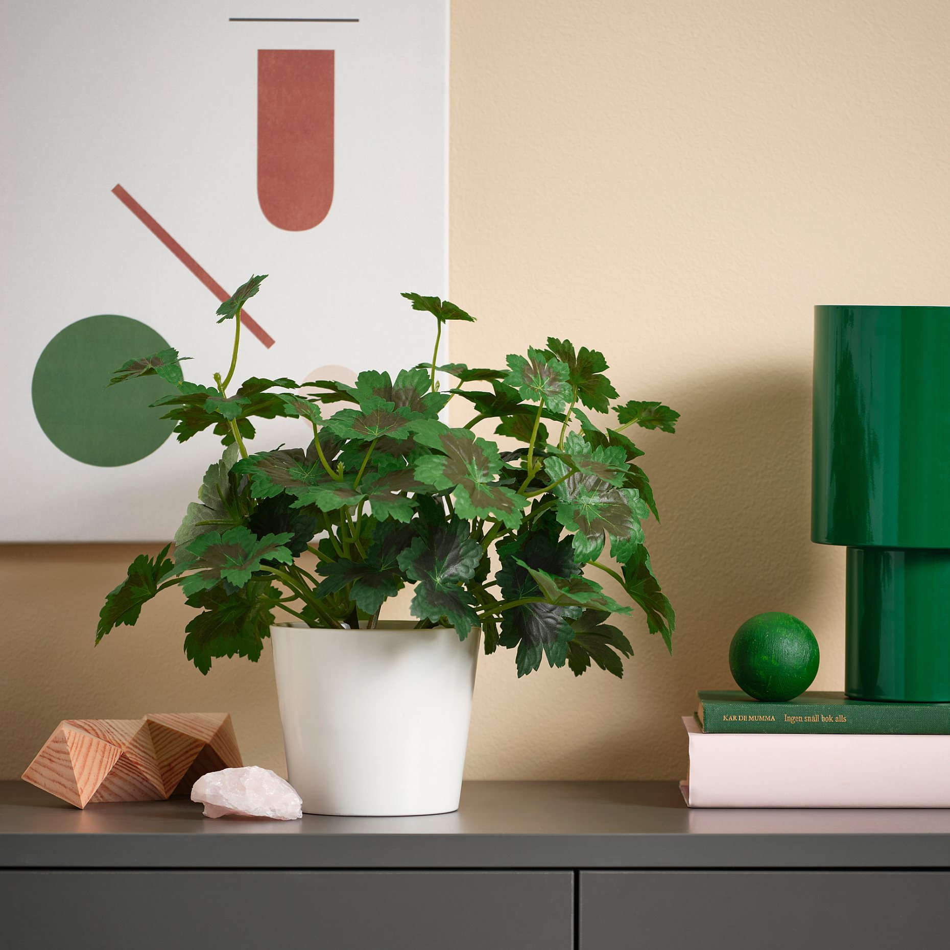 SOJABÖNA, plant pot, 9 cm, 005.335.74