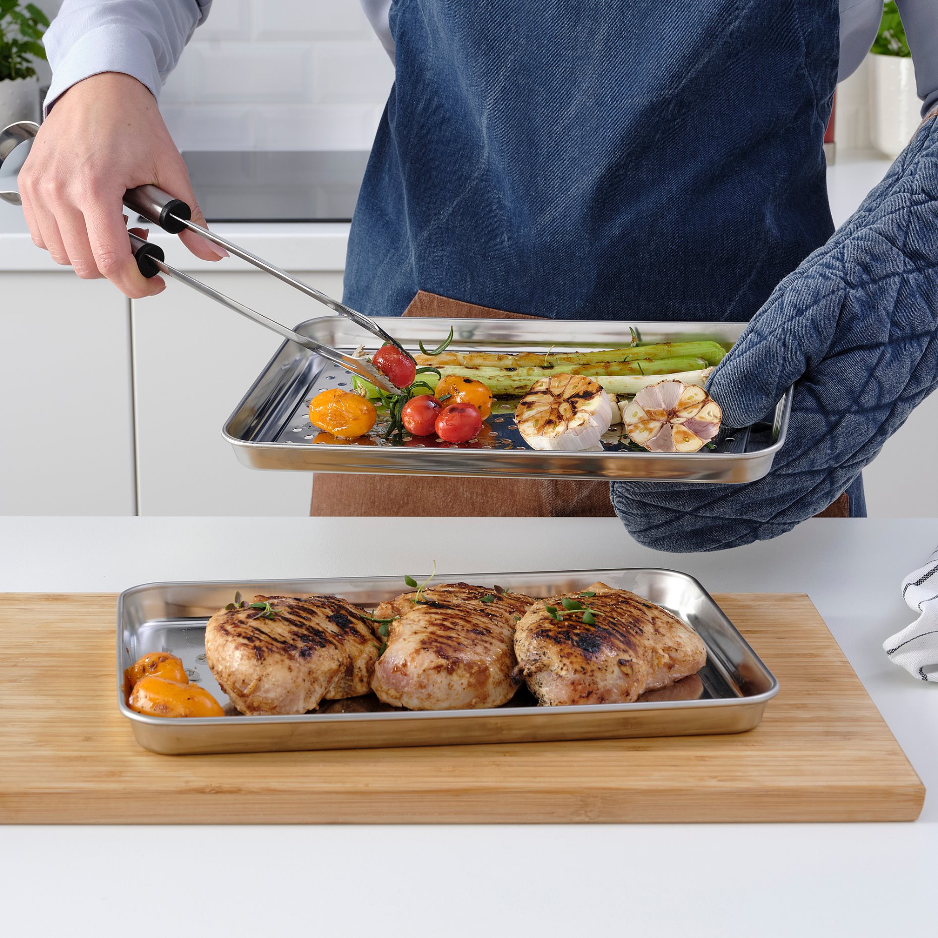 GRILLTIDER, barbecue tray, 30x20 cm, 005.418.52
