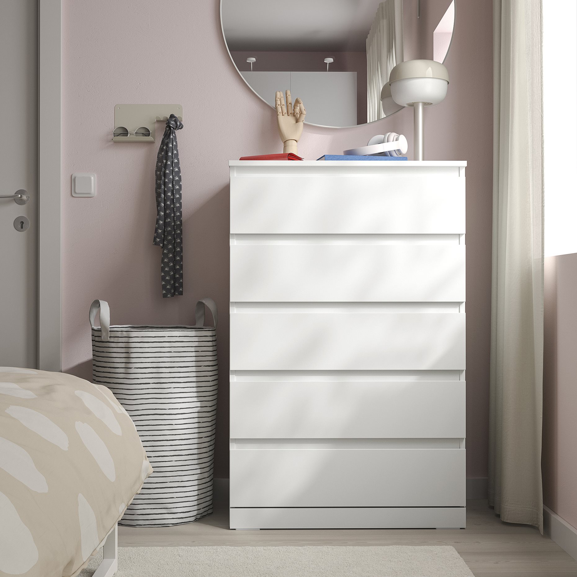 HAVREKROSS, οργάνωση τοίχου με άγκιστρα, 23x13 cm, 005.694.12