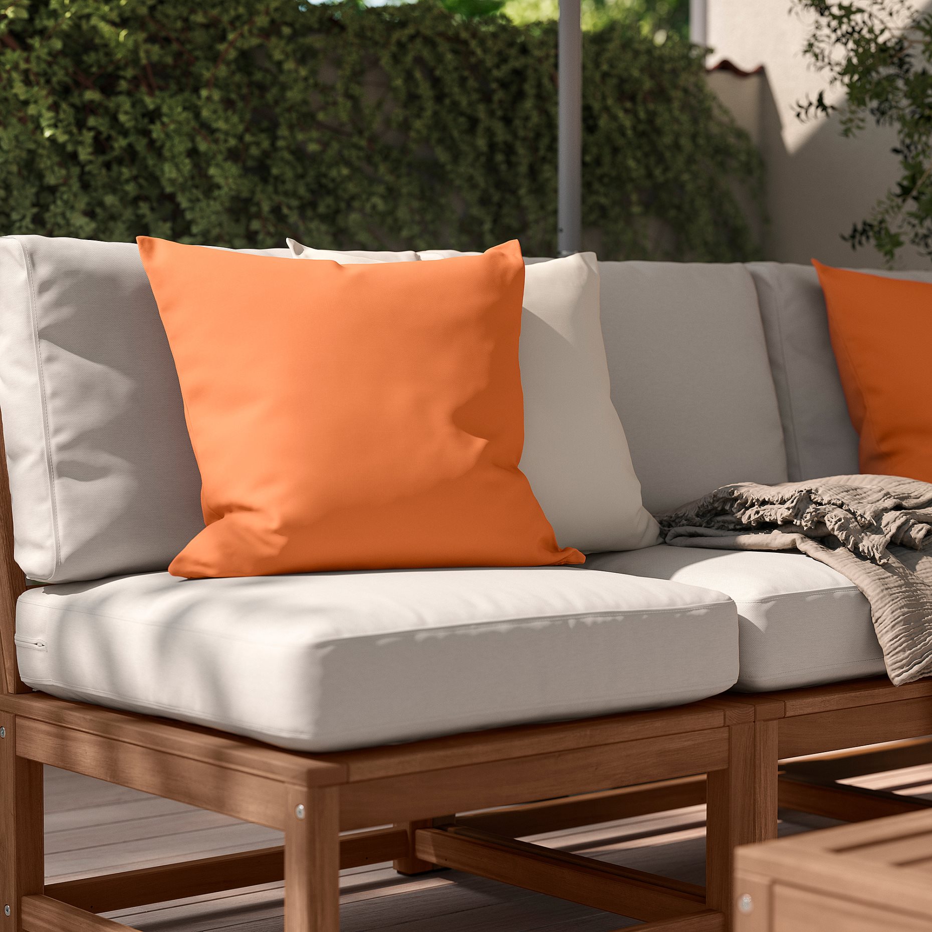 HJARTERO, cushion cover outdoor/indoor, 50x50 cm, 005.830.74
