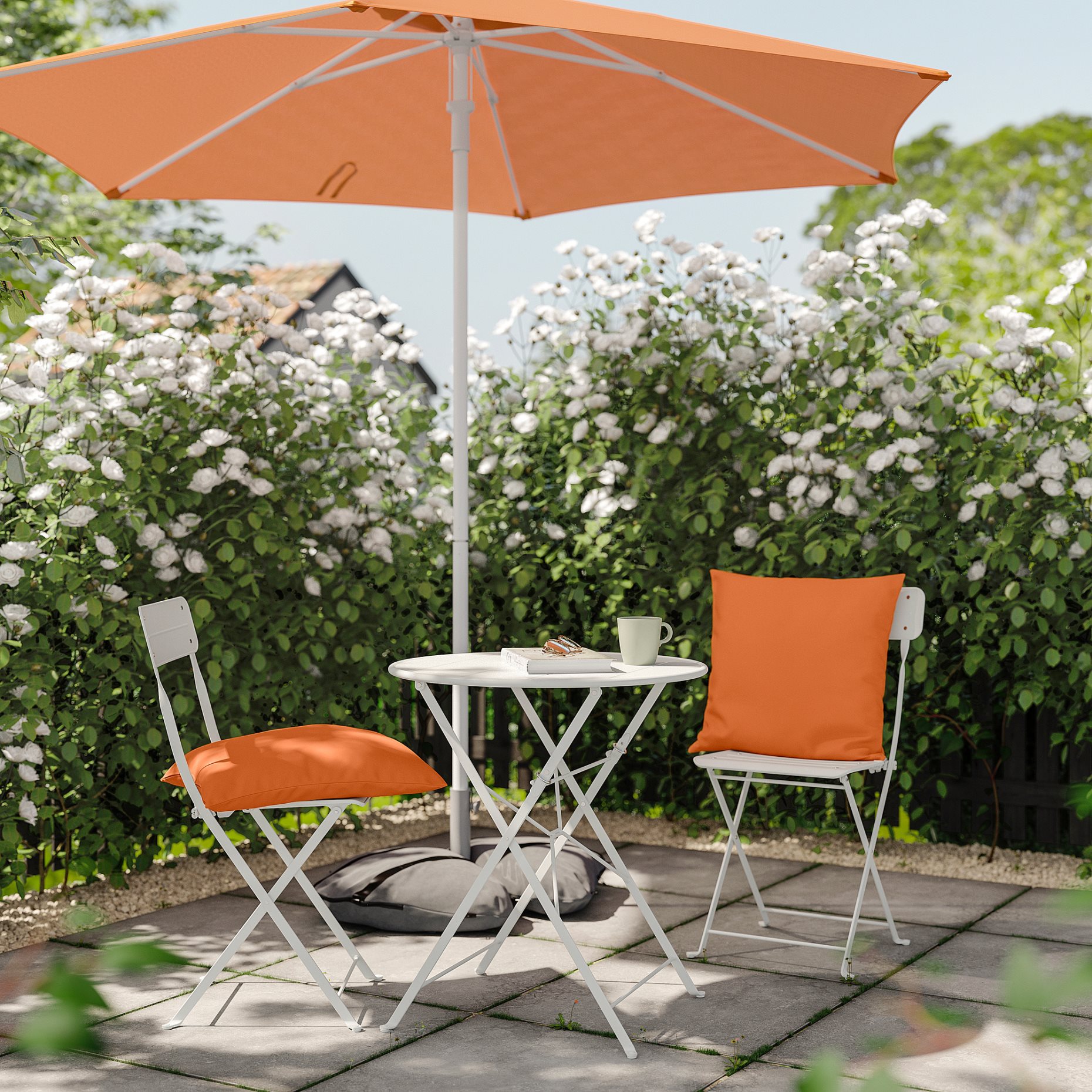HJARTERO, cushion cover outdoor/indoor, 50x50 cm, 005.830.74