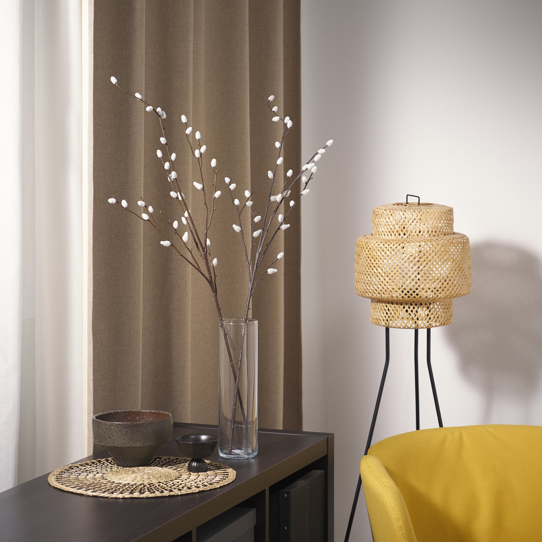 SMYCKA, τεχνητό κλαδί/Ιτιά, 85 cm, 005.932.90