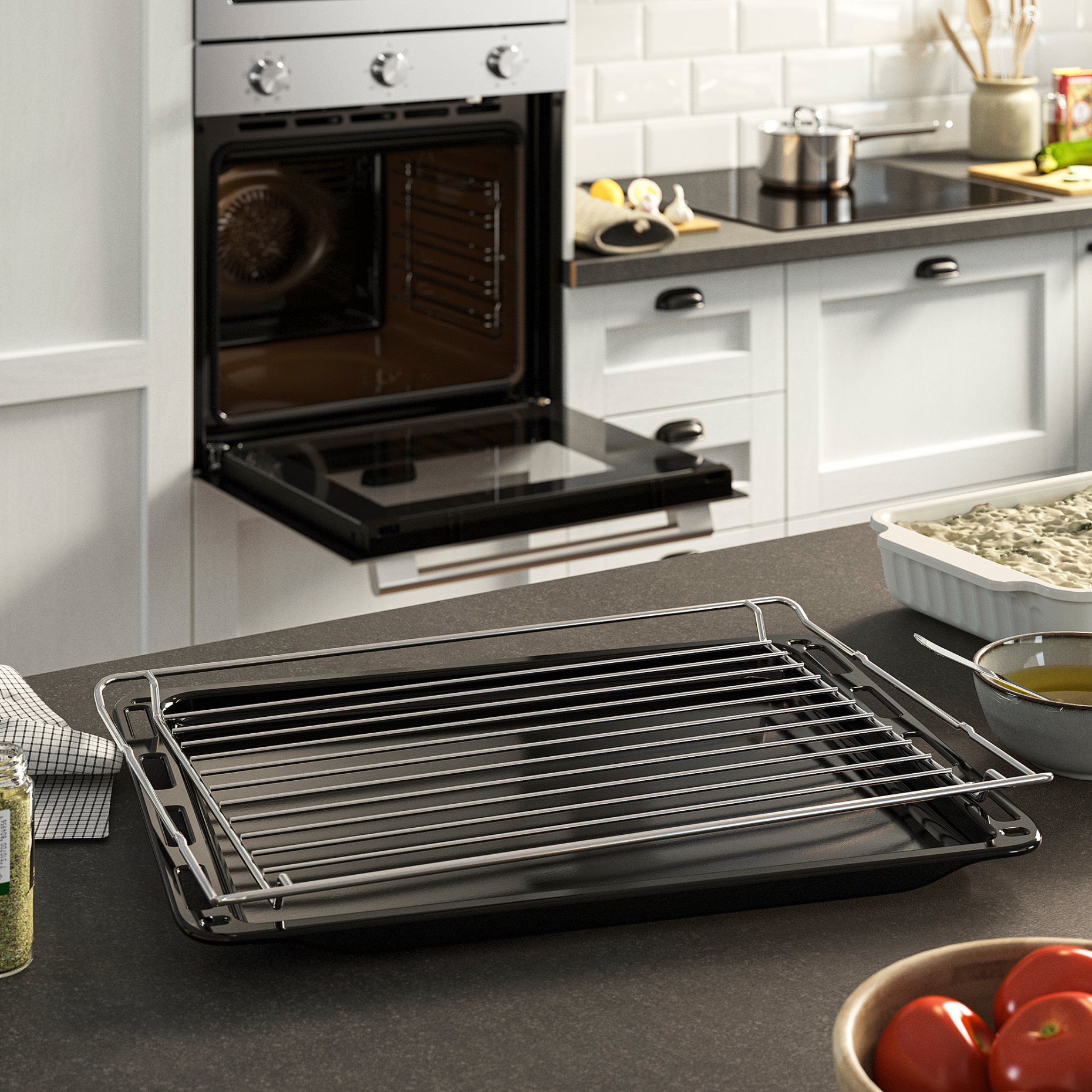 STENABY, φούρνος με αέρα λειτουργία γκριλ, IKEA 300, 006.002.81