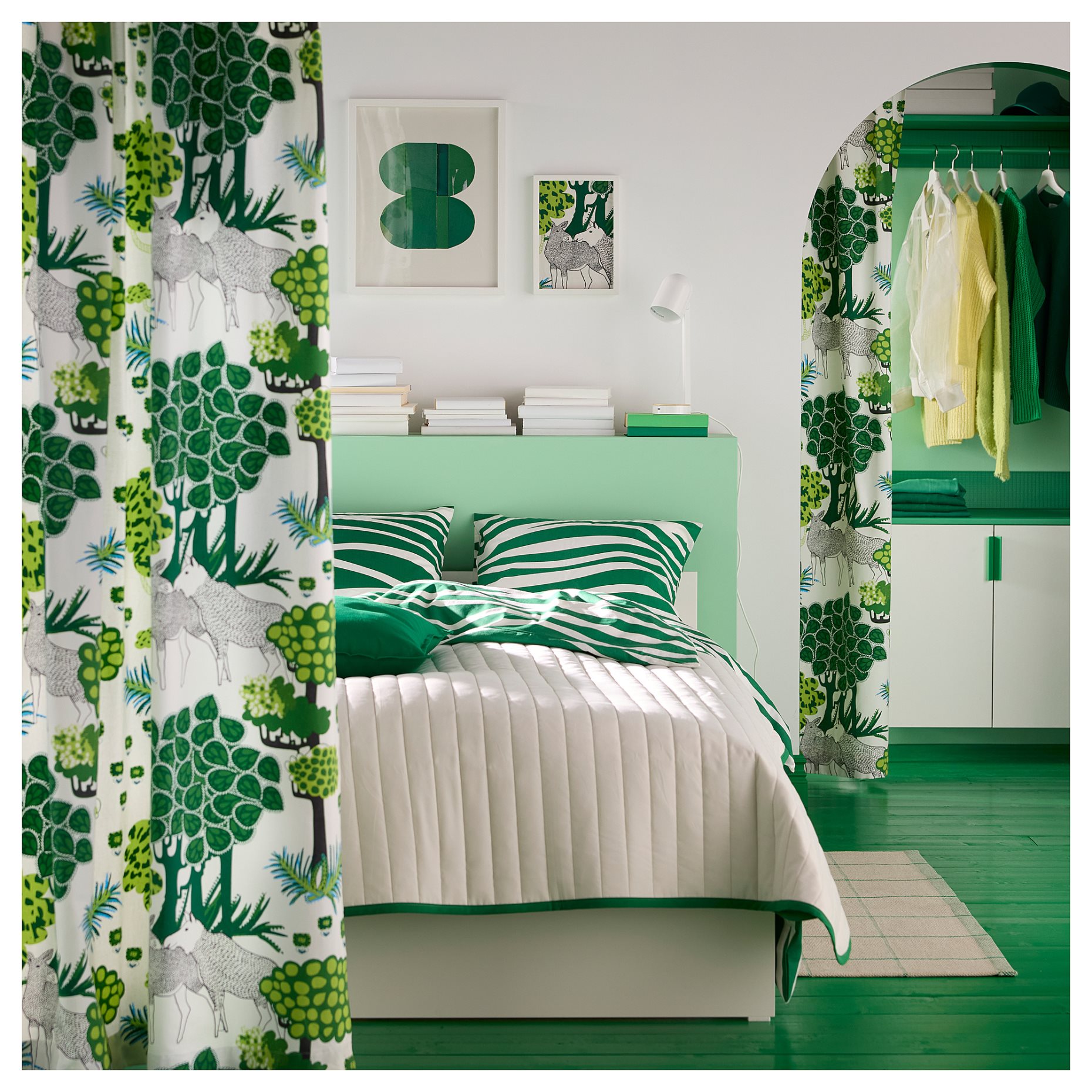 VETEJORDFLY, bedspread, 160x250 cm, 006.060.75