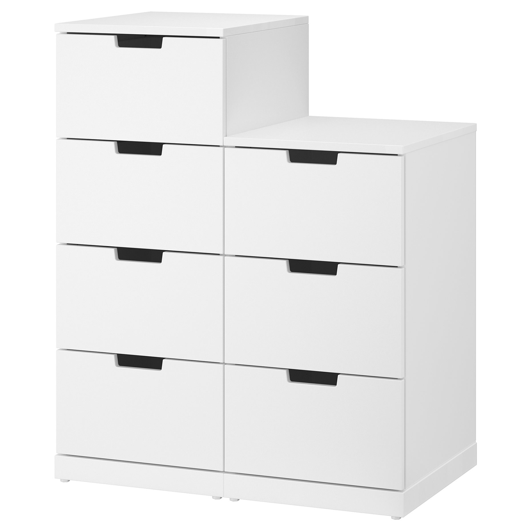 NORDLI, chest of 7 drawers, 80x99 cm, 092.480.06