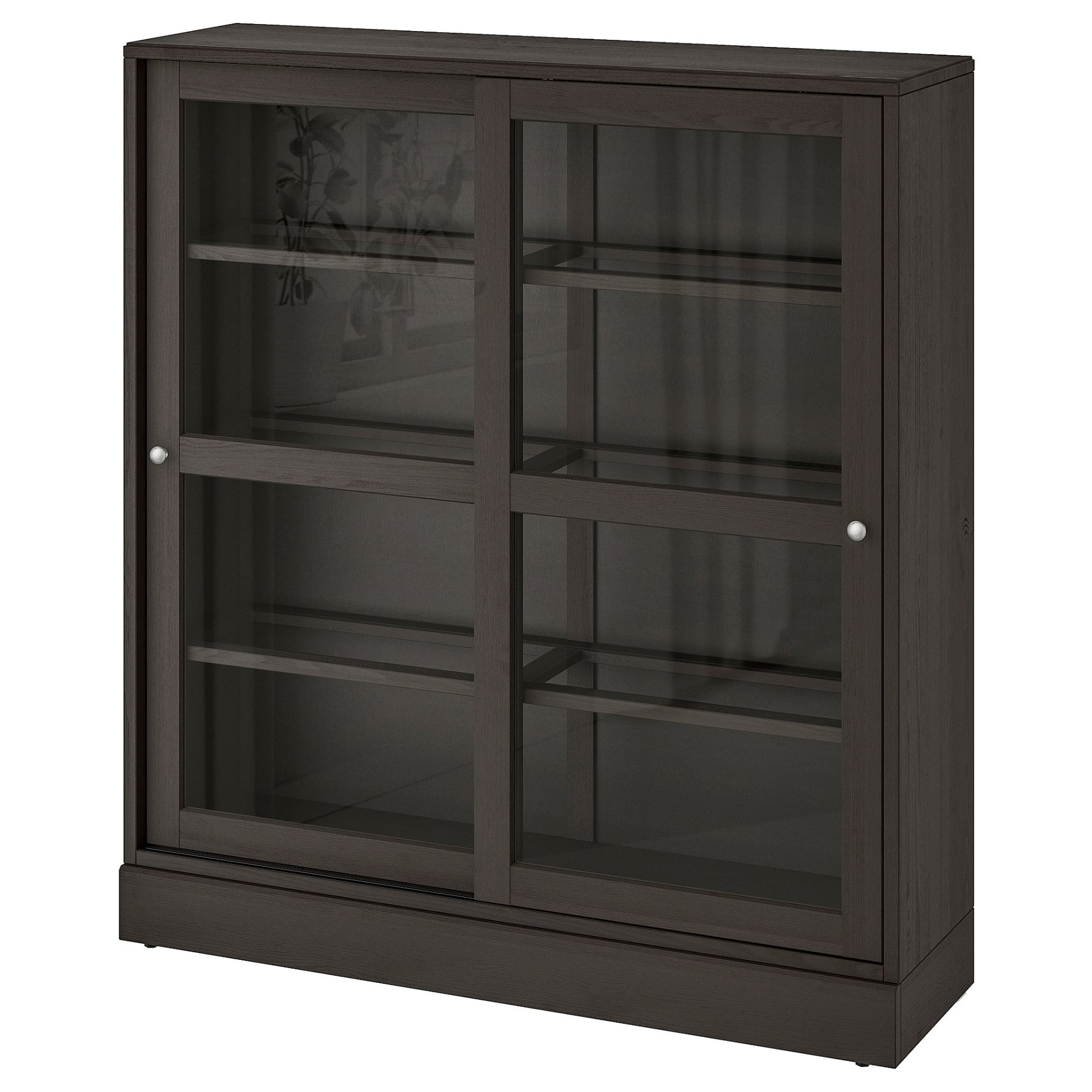 HAVSTA, glass-door cabinet with plinth, 092.751.13