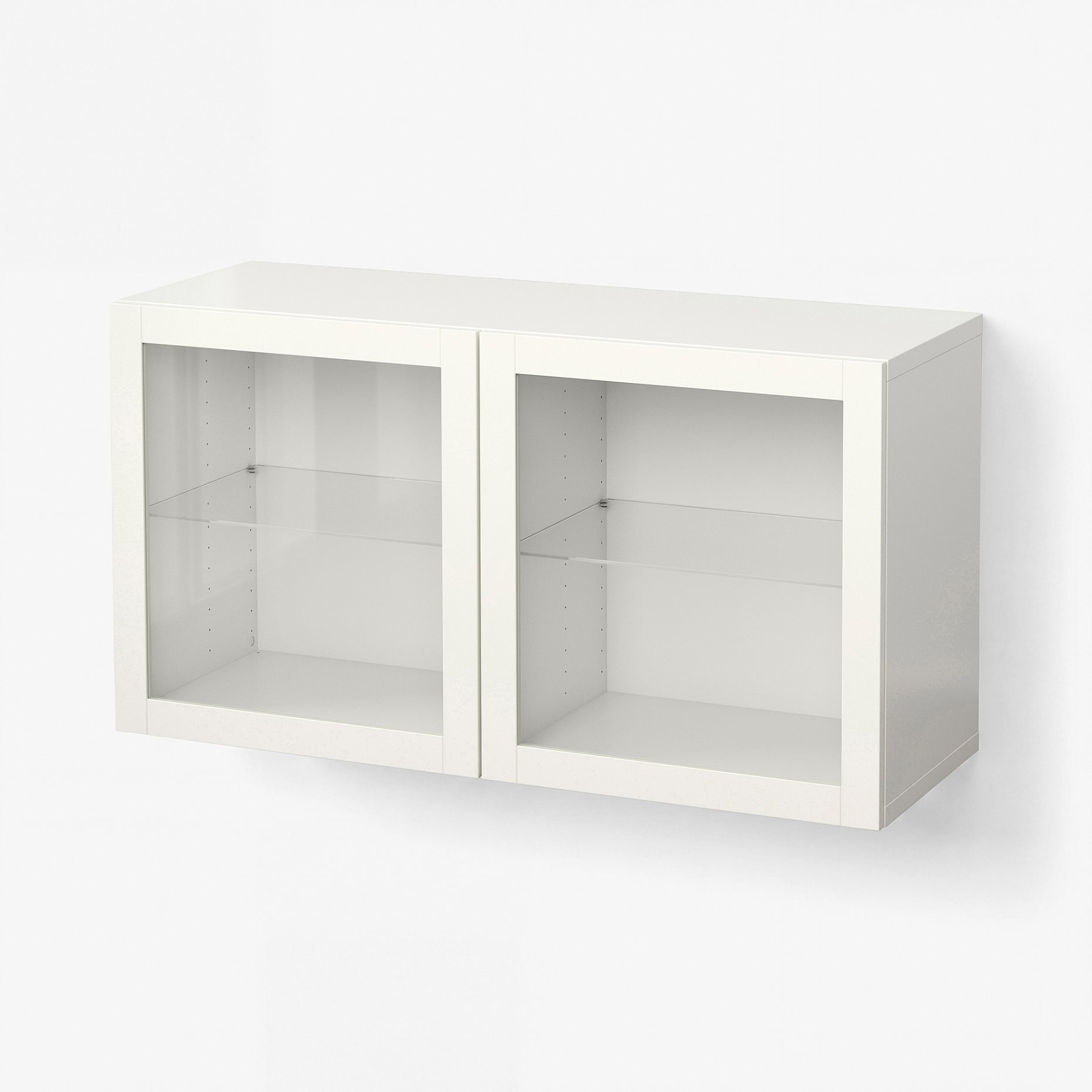 BESTÅ, wall-mounted cabinet combination, 120x42x64 cm, 094.408.01