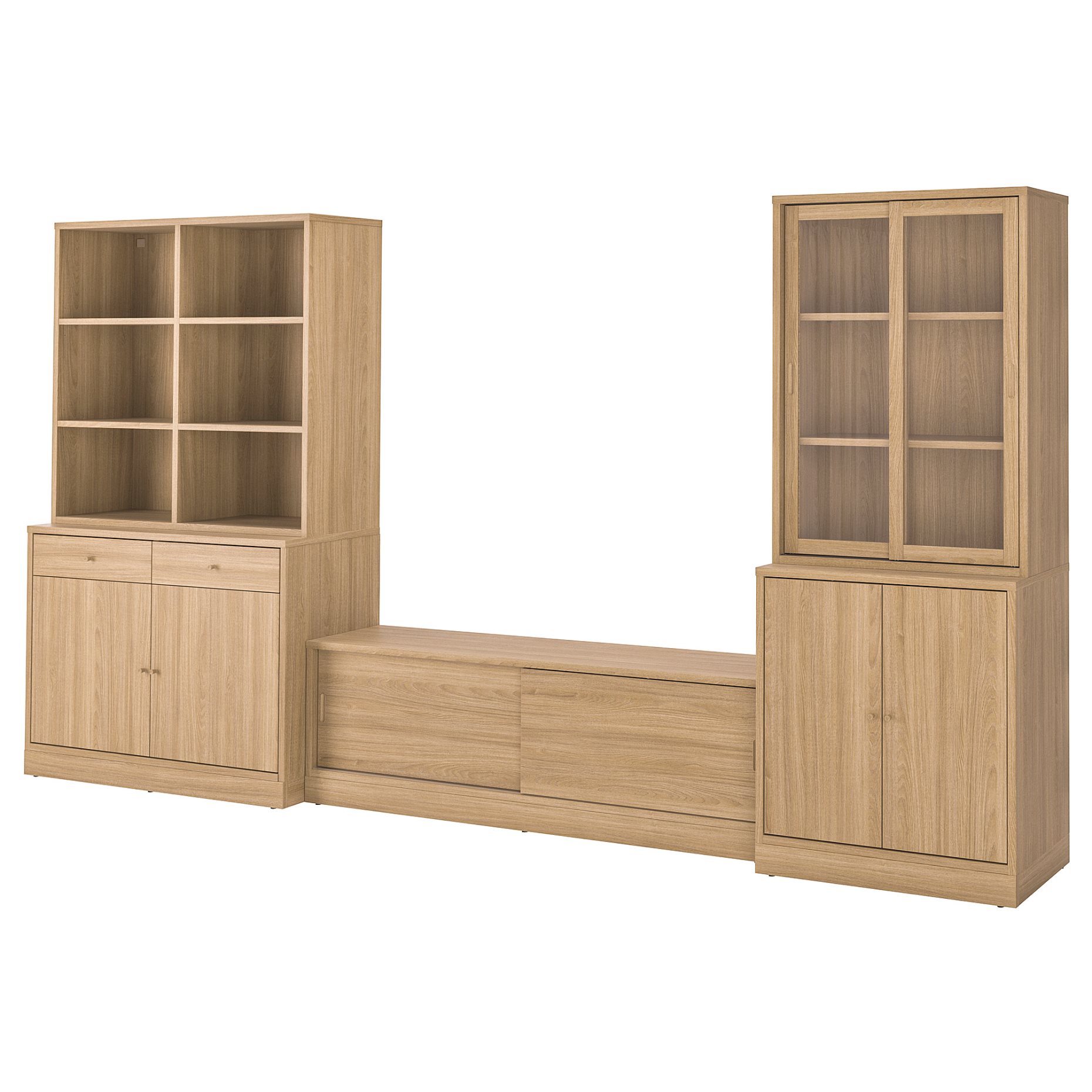 TONSTAD, TV storage combination, 381x47x201 cm, 095.150.66