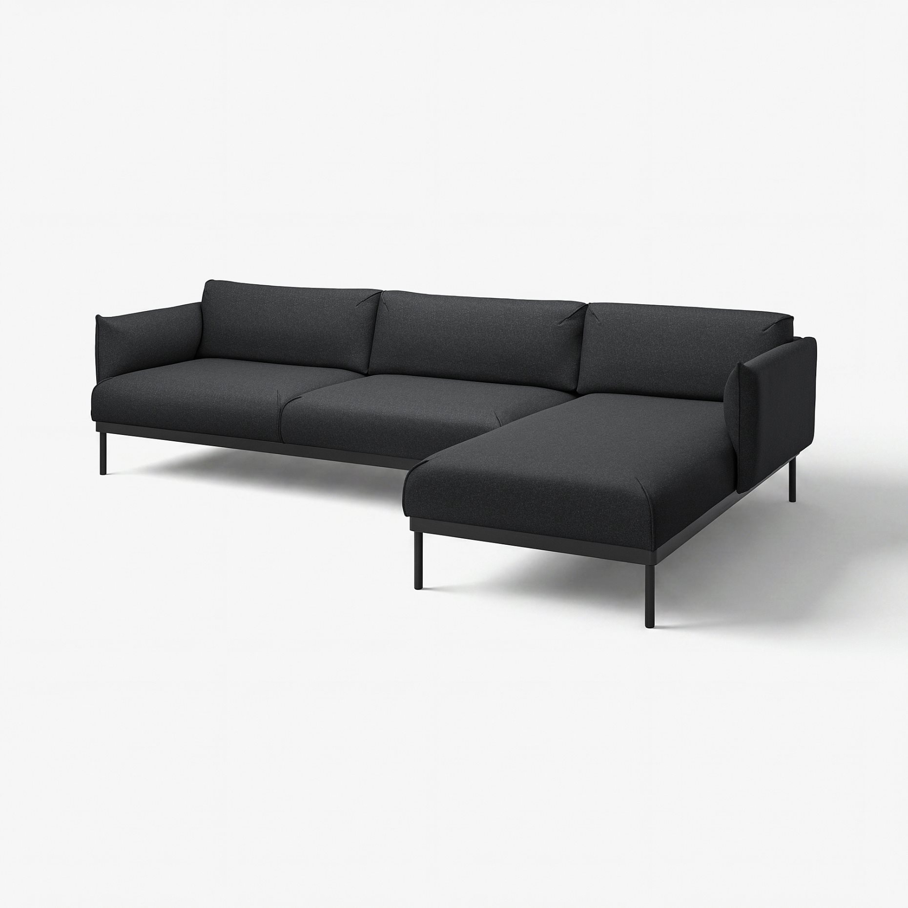 ÄPPLARYD, 4-seat sofa with chaise longue, 095.281.77