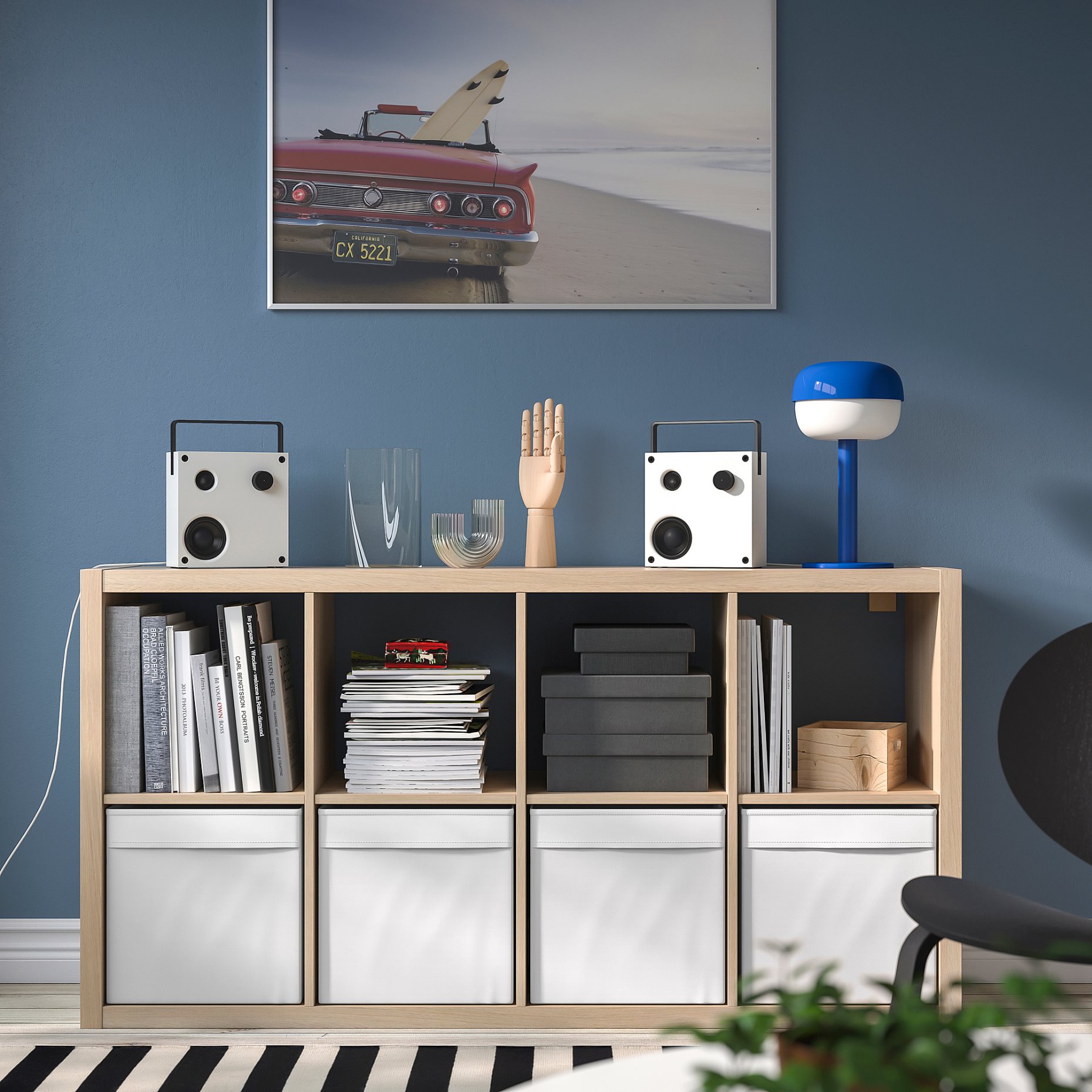 VAPPEBY, ηχεία bluetooth/gen 3, σετ 2 τεμ. 20x20 cm, 095.378.41