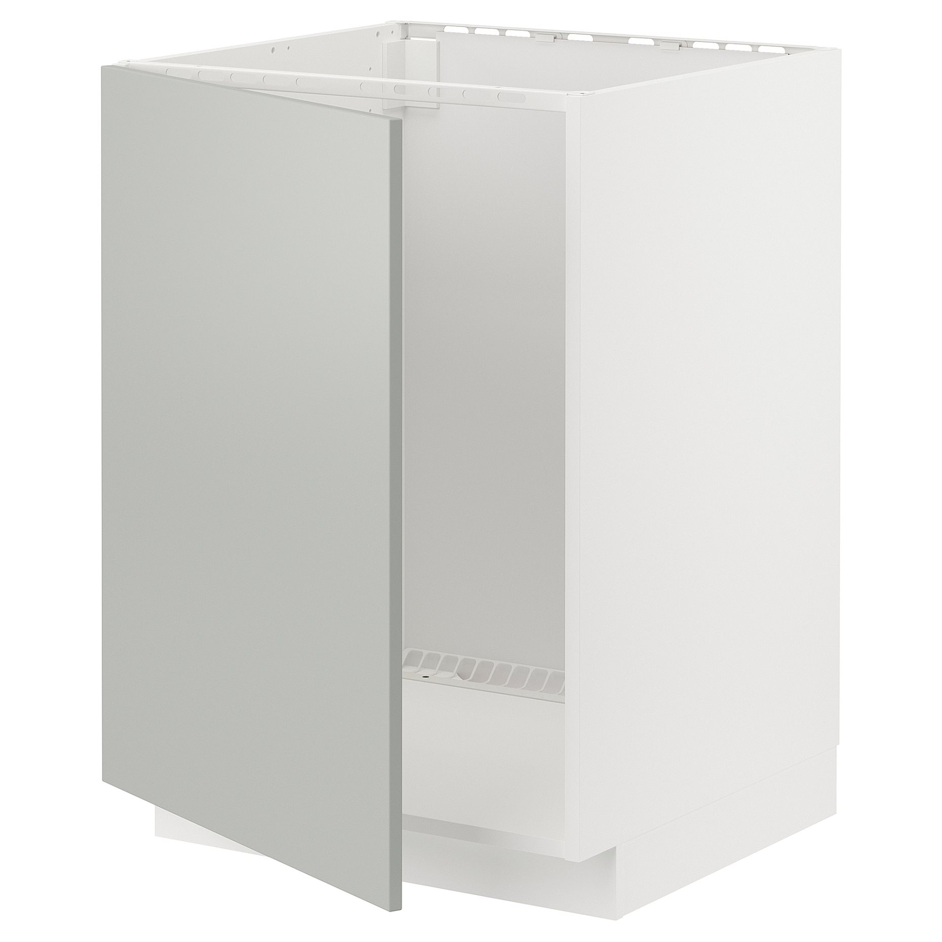 METOD, base cabinet for sink, 60x60 cm, 095.389.73