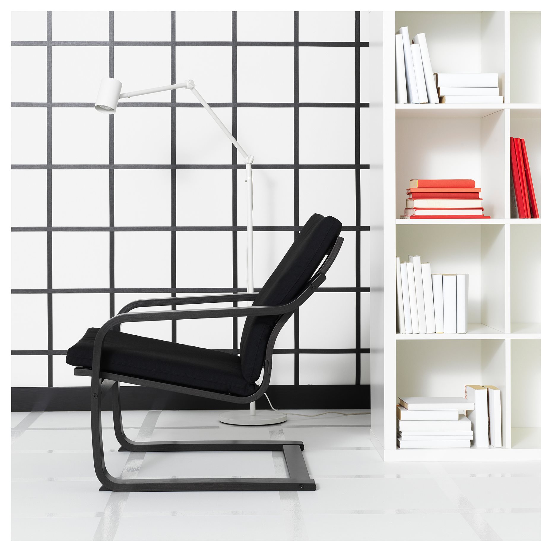 POÄNG, low-back armchair, 095.515.68