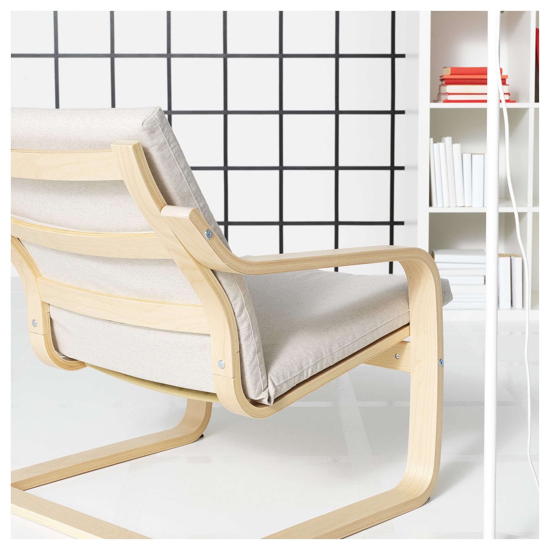 POÄNG, low-back armchair, 095.516.05