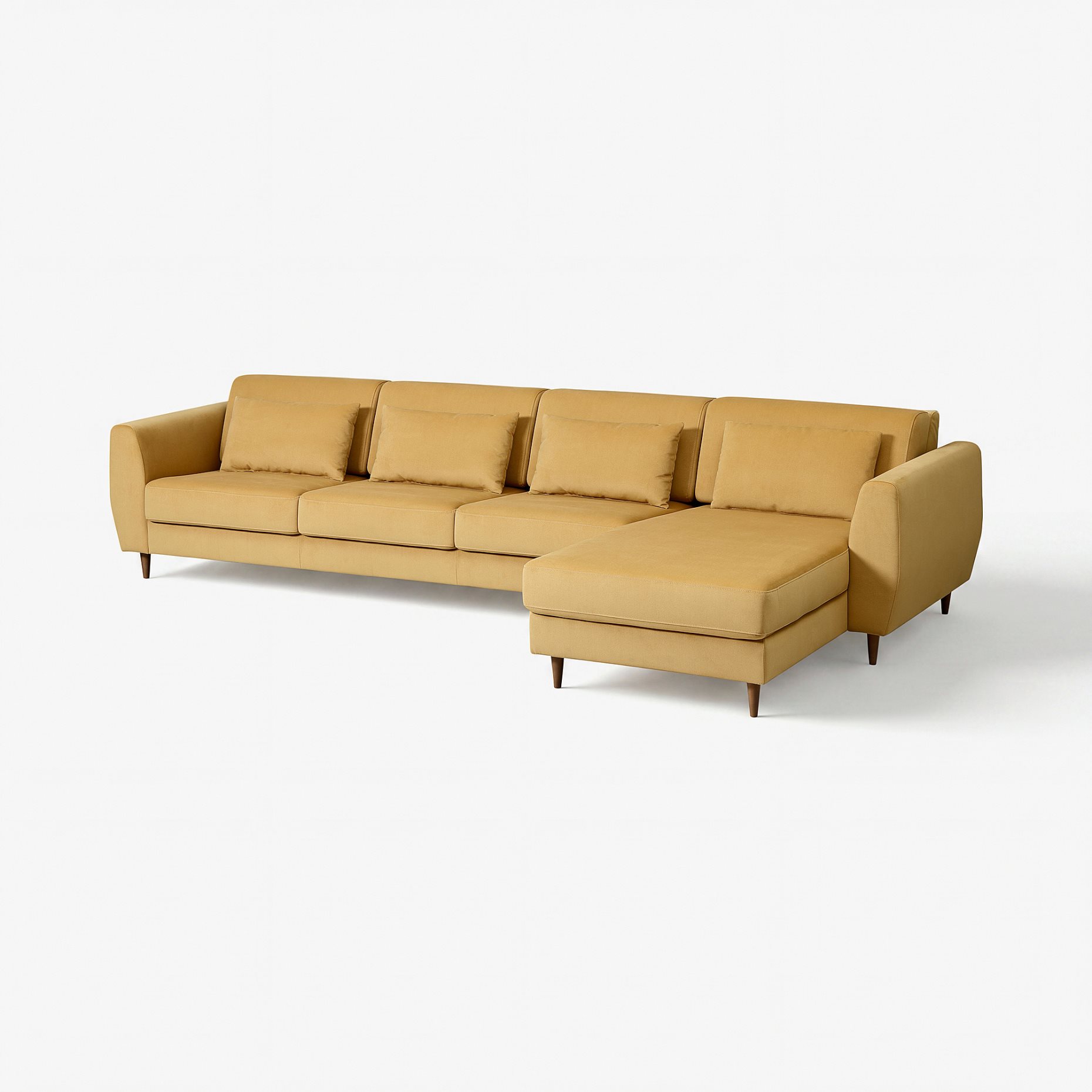 SLATORP, 4-seat sofa with chaise longue, 095.776.10