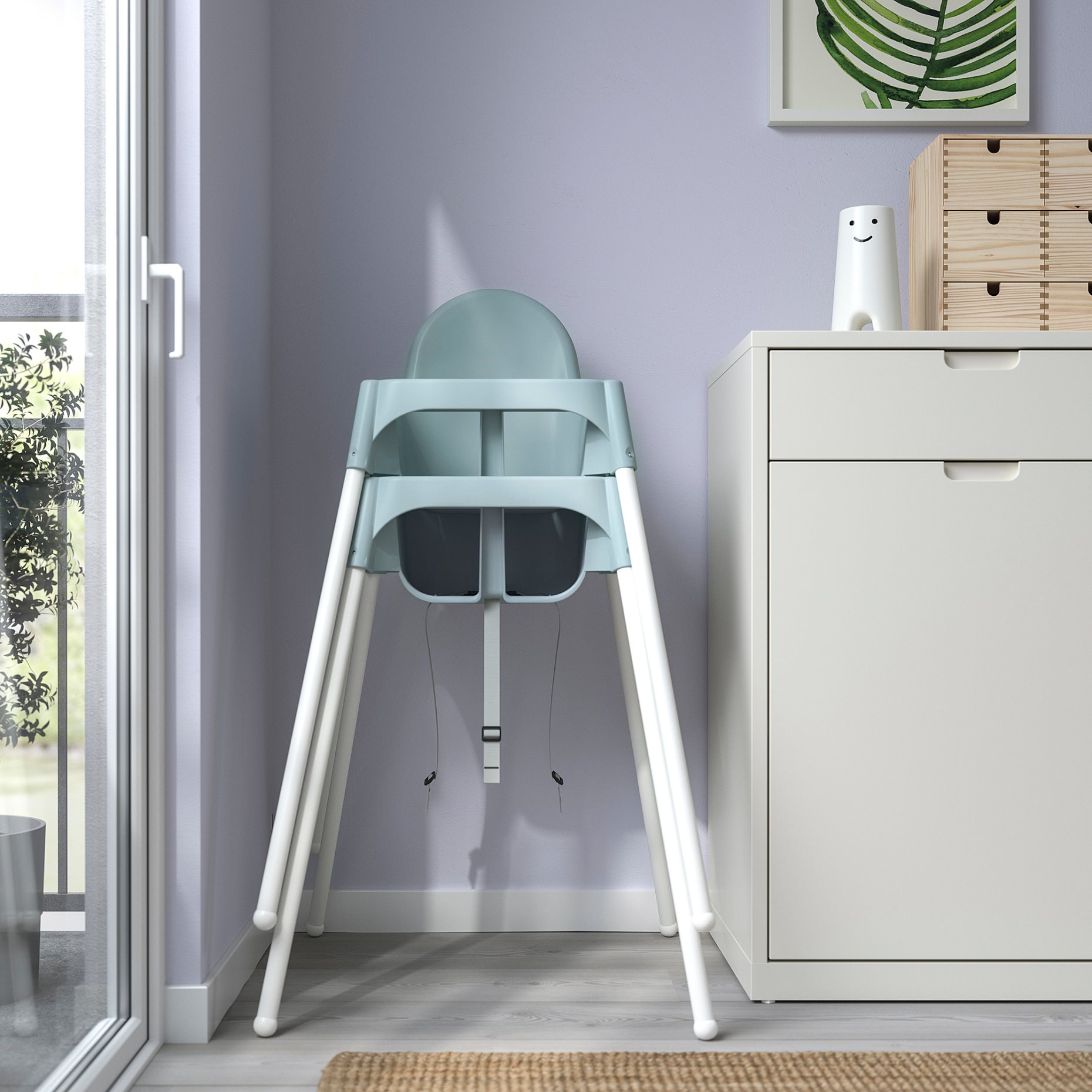 ANTILOP, highchair with safety belt, 095.978.87