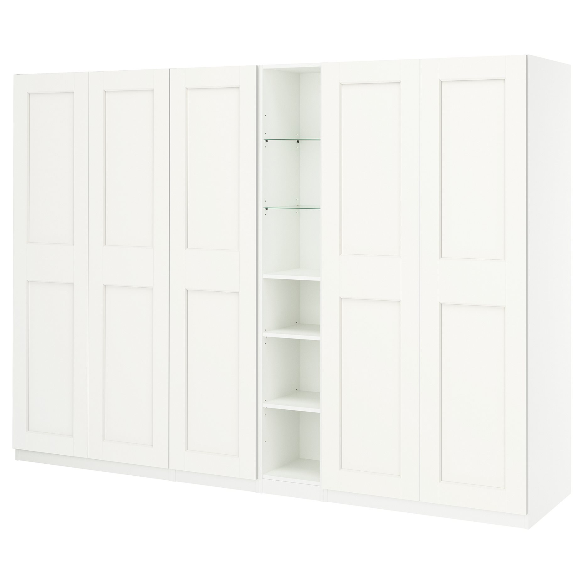 PAX/GRIMO, wardrobe combination, 285x60x201 cm, 096.074.24