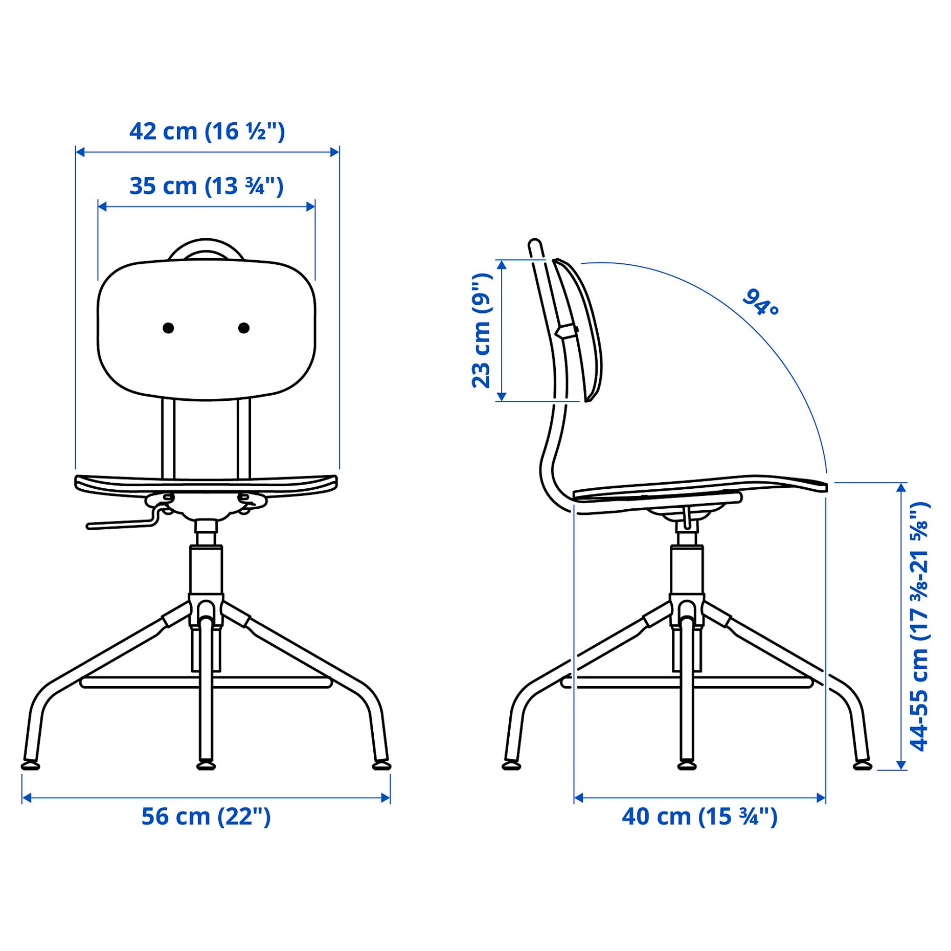 KULLABERG, swivel chair, 103.203.41