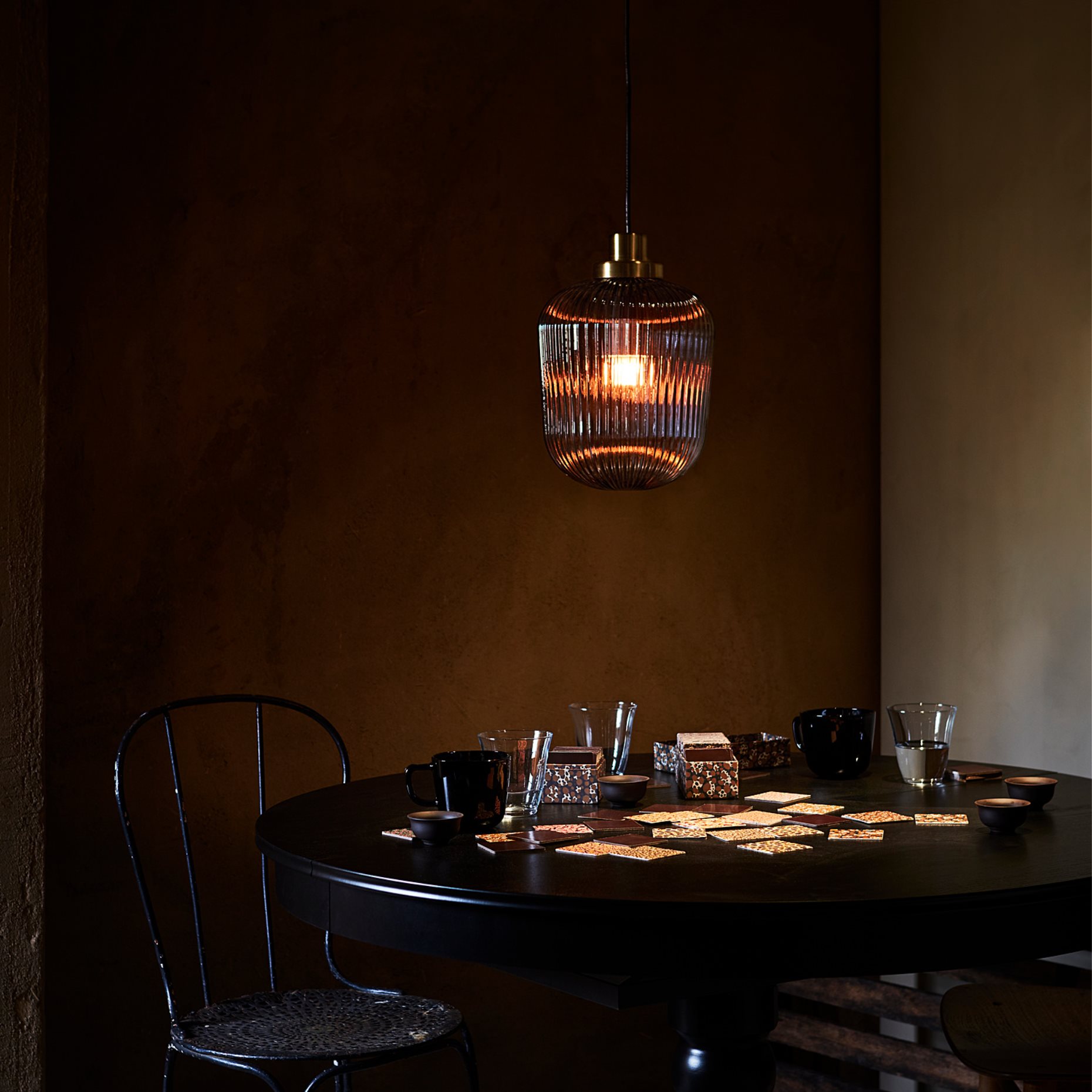 SOLKLINT, pendant lamp, 22 cm, 104.307.78