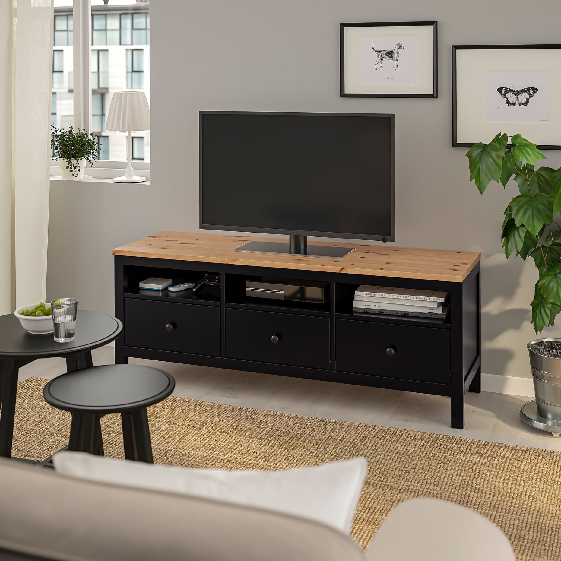 HEMNES, έπιπλο TV, 104.523.03