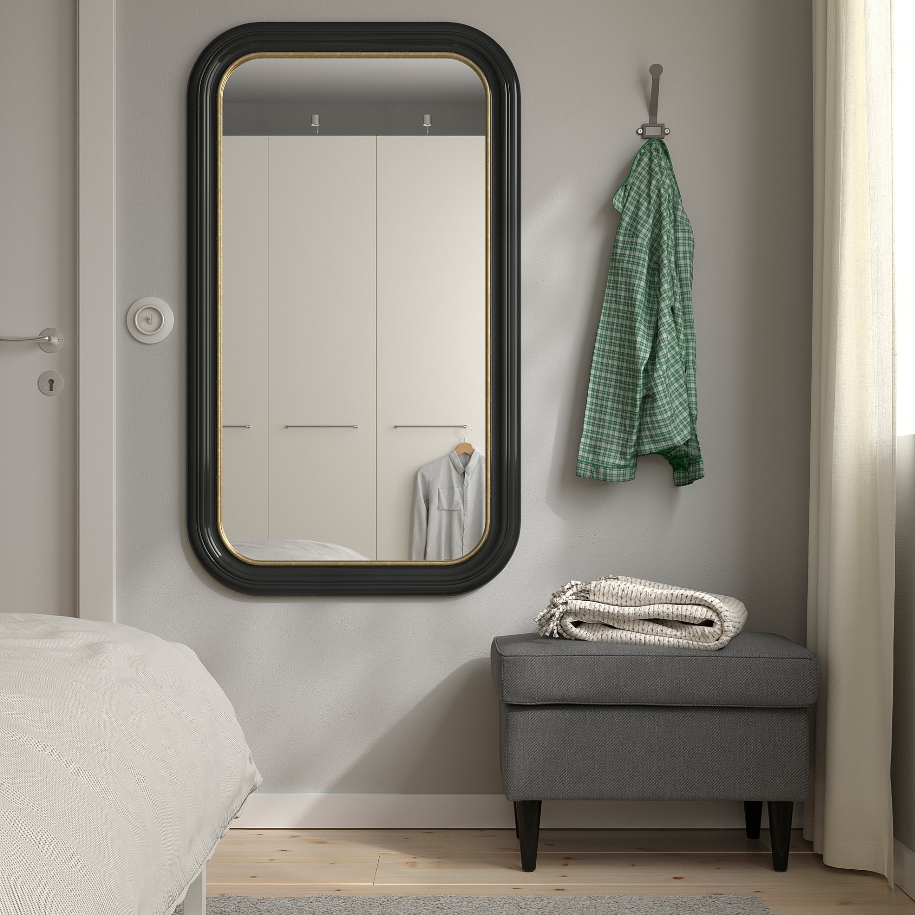 ALMARÖD, mirror, 70x120 cm, 104.542.84