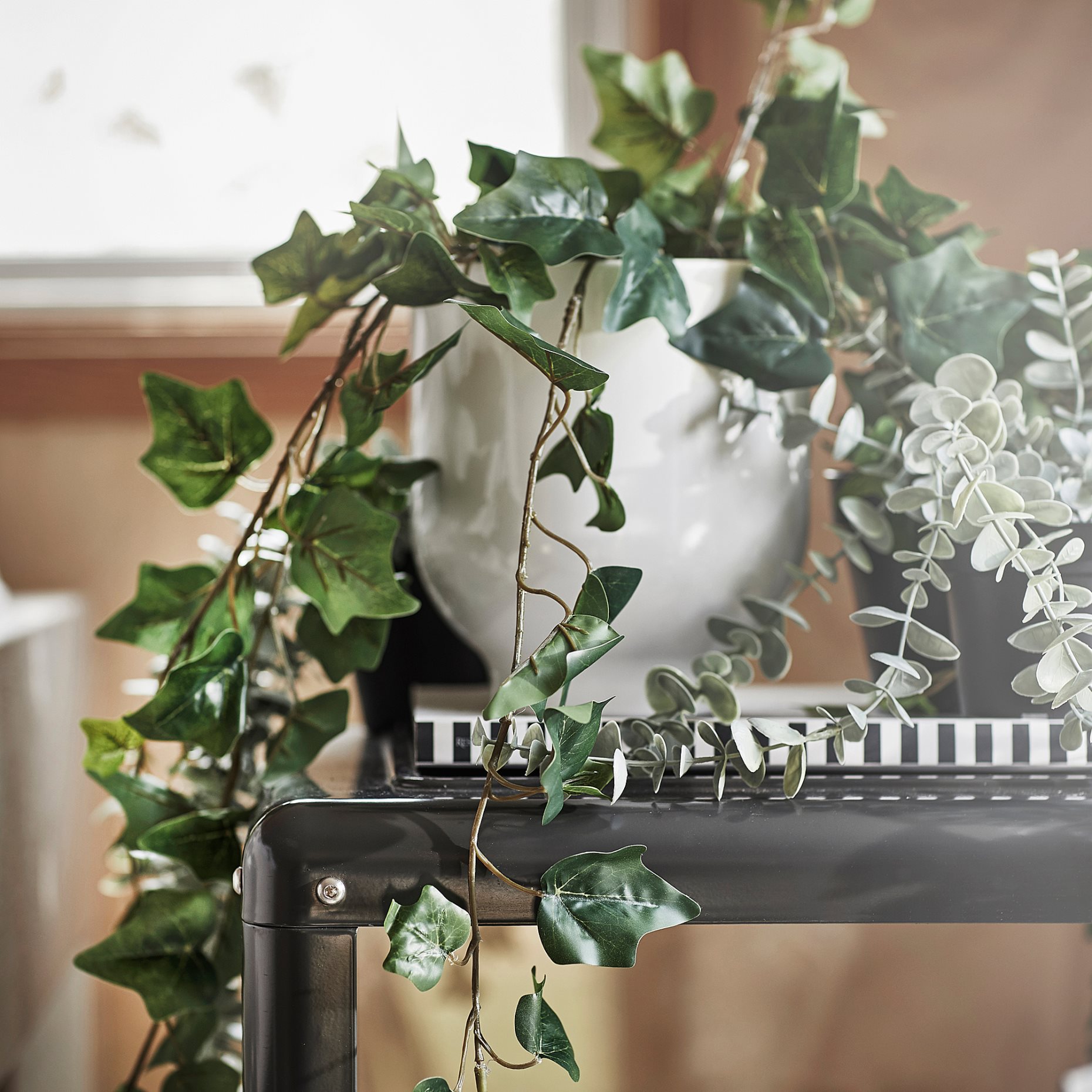 FEJKA, artificial potted plant in/outdoor/hanging Ivy, 12 cm, 104.611.47