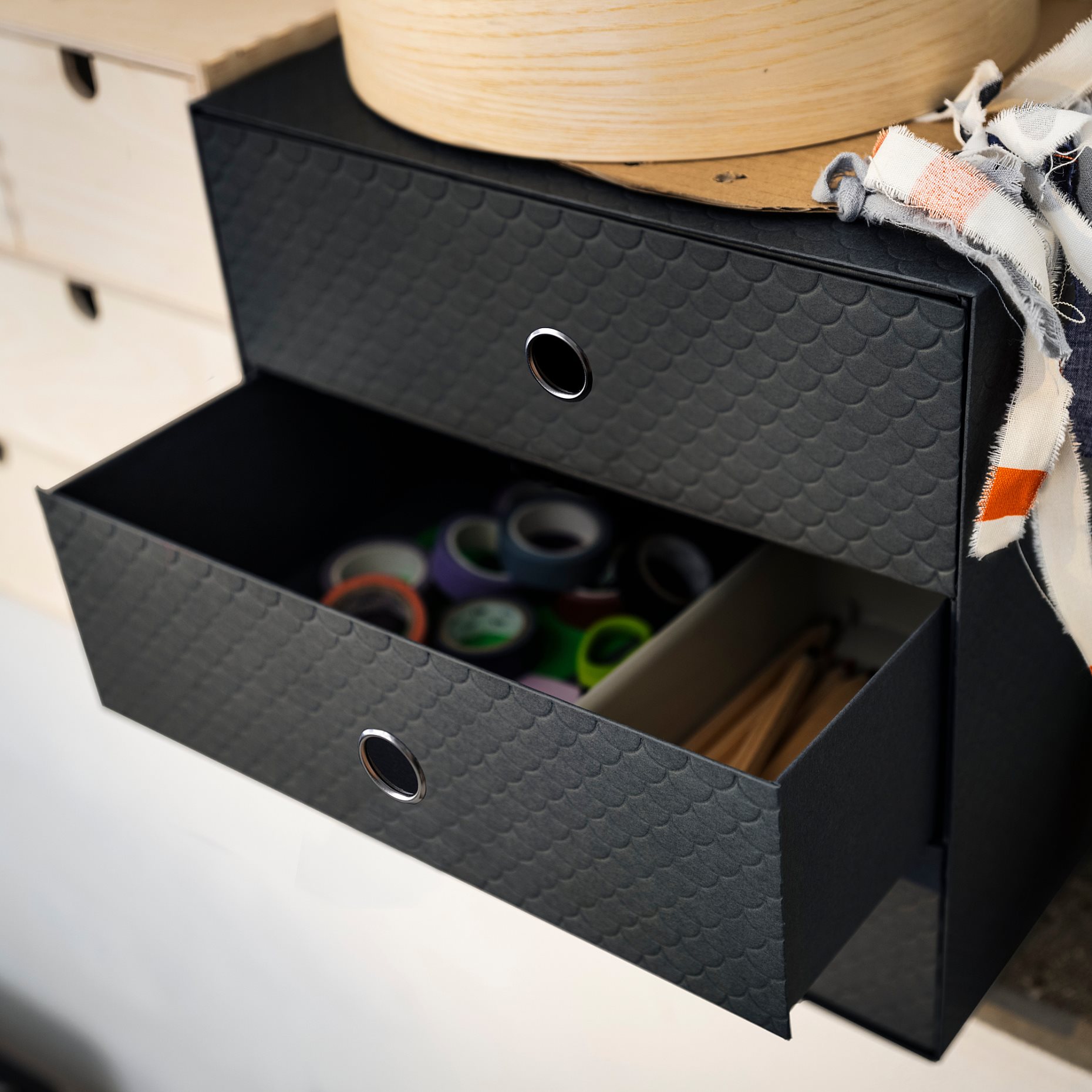 PALLRA, mini chest with 3 drawers, 33x26 cm, 104.681.63