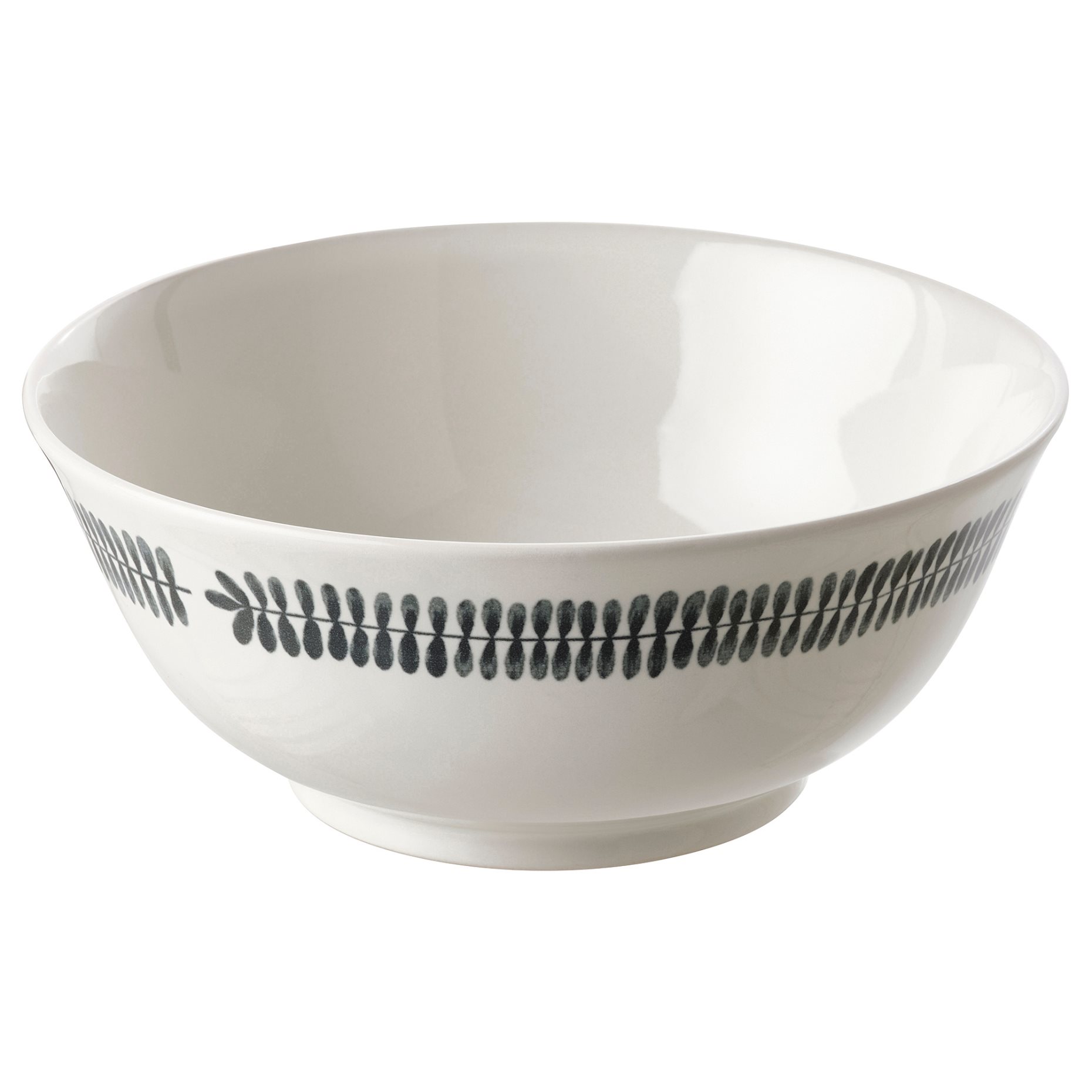 FRIKOSTIG, bowl/patterned, 20 cm, 104.974.48