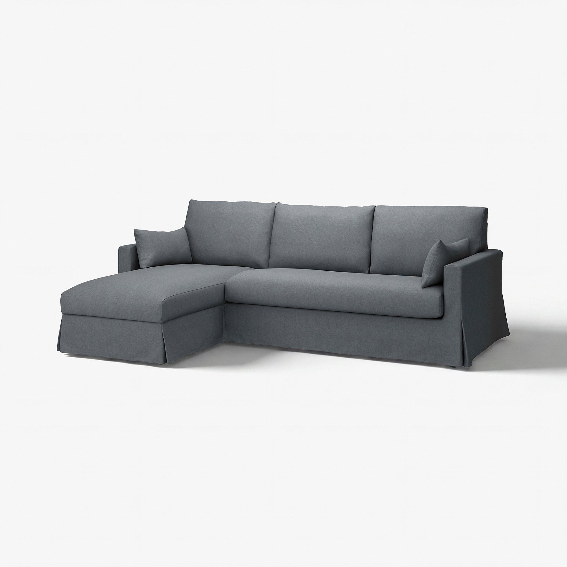 HYLTARP, cover for 3-seat sofa with chaise long, left, 105.498.95