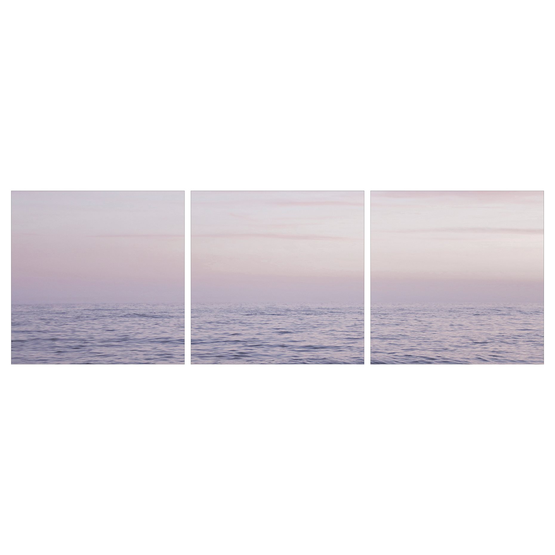 PJÄTTERYD, picture/faded reflections/3 pack, 56x56 cm, 105.680.87