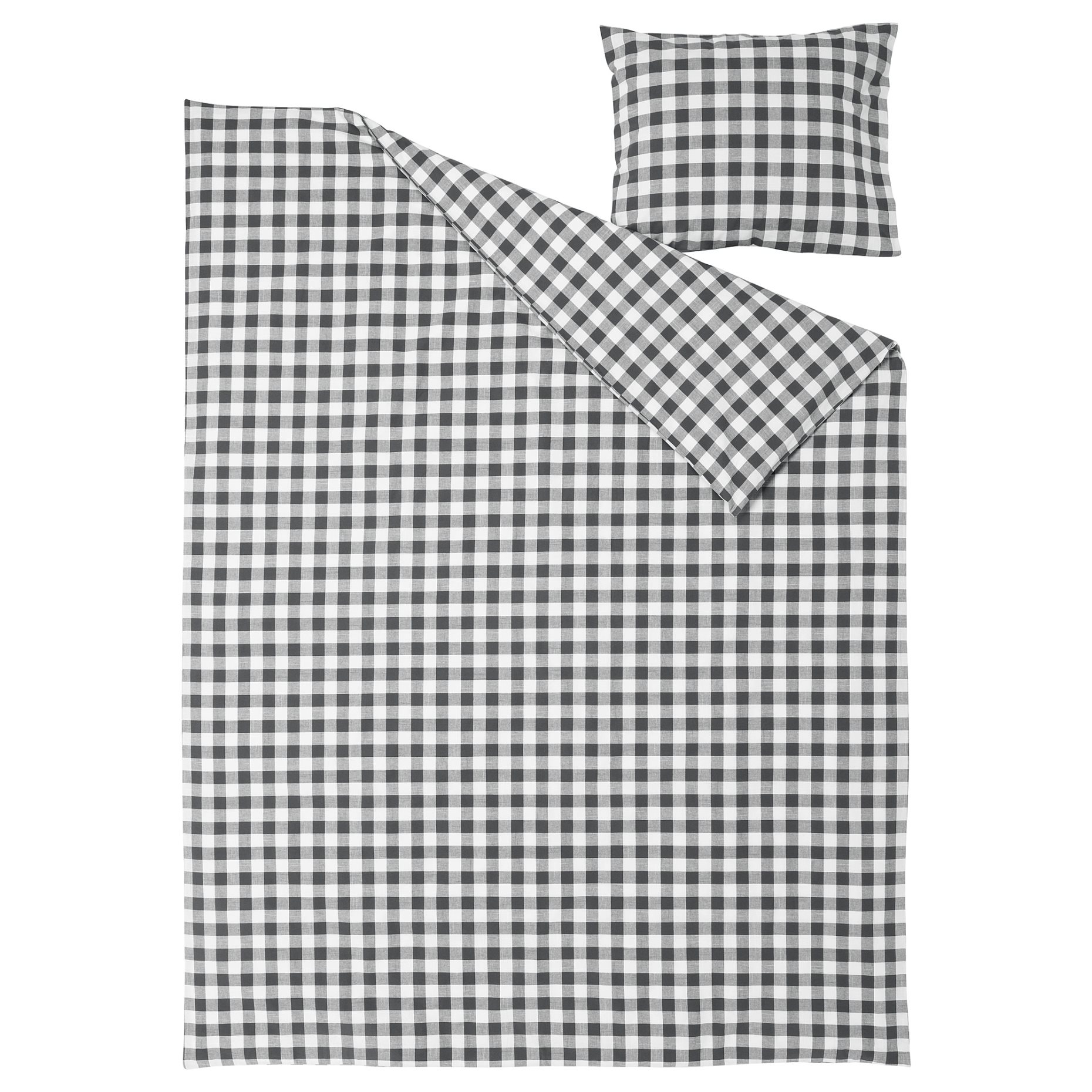 EKTANDVINGE, duvet cover and pillowcase, 150x200/50x60 cm, 105.853.98