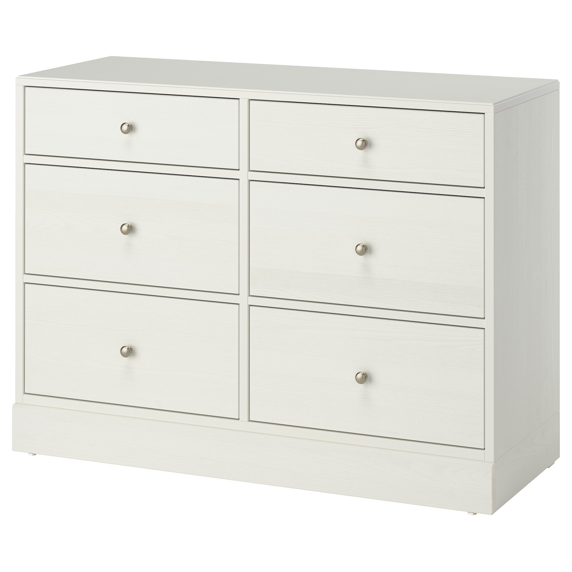 HAVSTA, chest of 6 drawers, 121x47x89 cm, 105.994.80