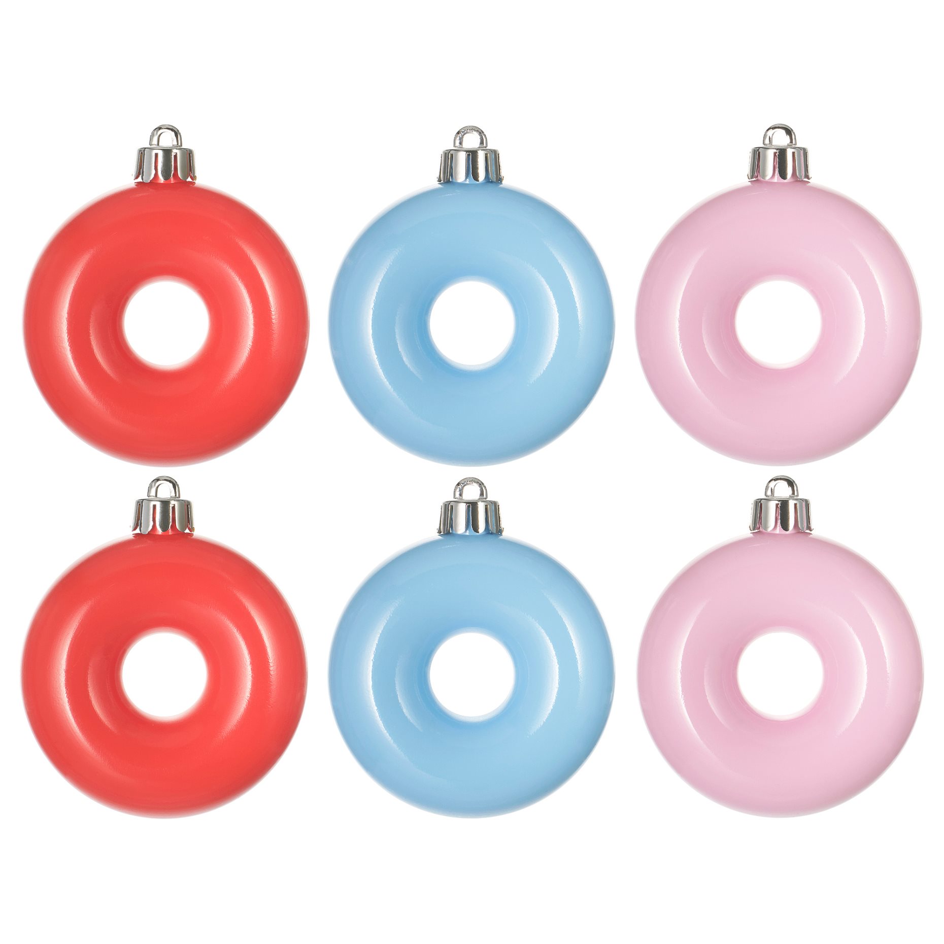 VINTERFINT, tree ornament set of 6, 7 cm, 106.046.17