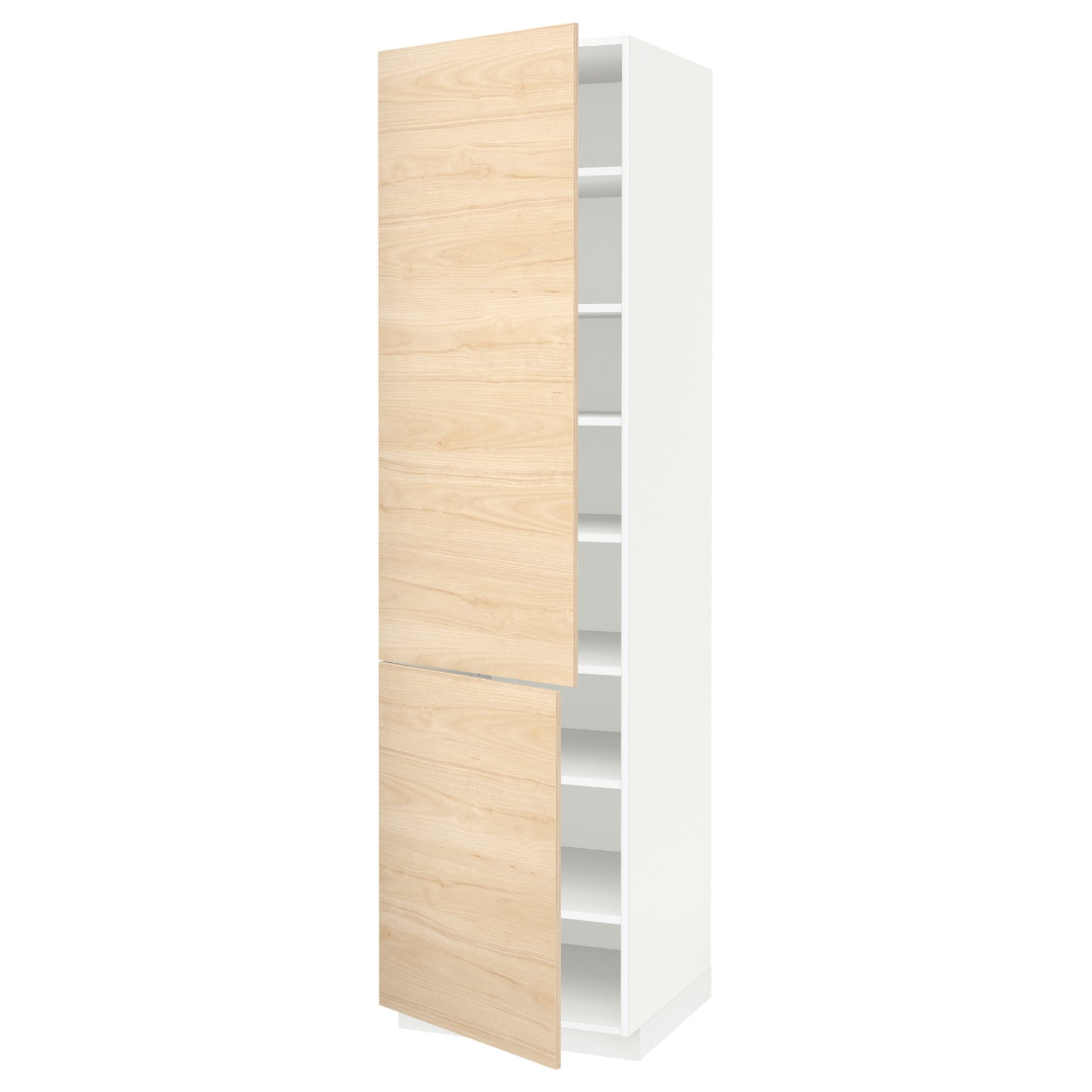 METOD, high cabinet with shelves, 60x60x200 cm, 194.689.36
