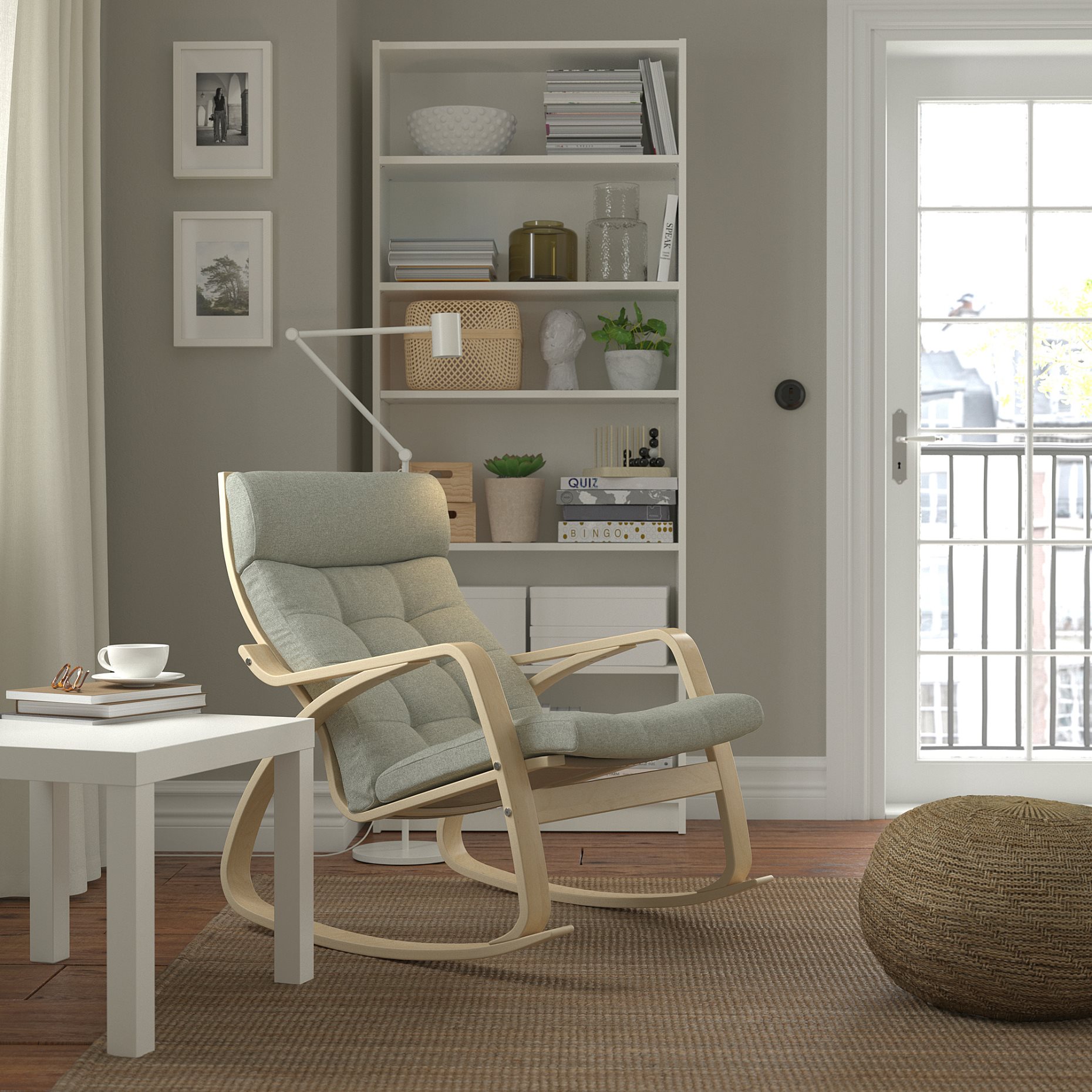 POÄNG, rocking-chair, 195.019.69